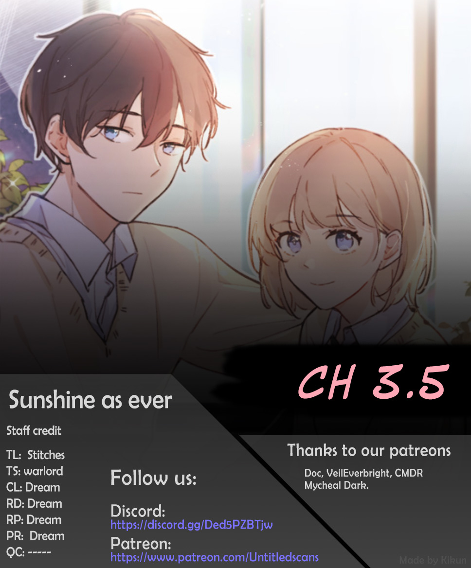 Sunshine As Ever Chapter 3.5 #1