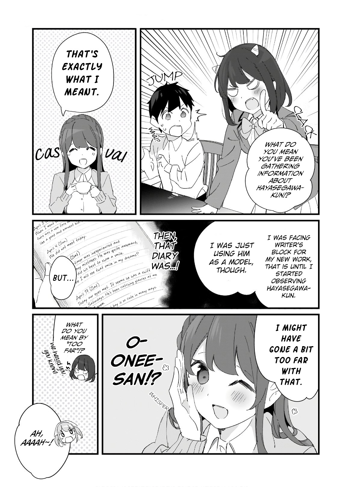 Hayasegawa-Kun To Megami Na Onee-San Chapter 16 #13