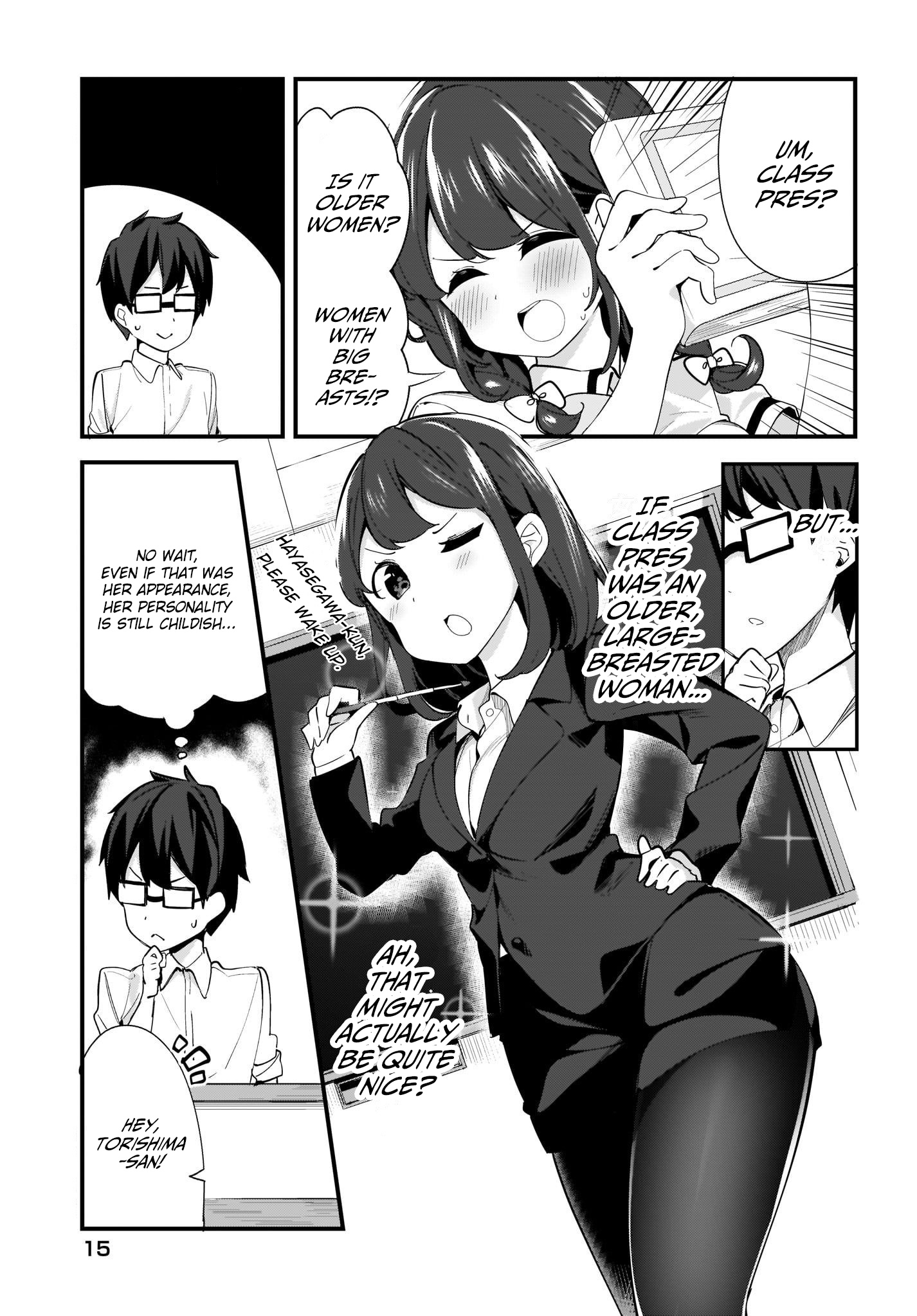 Hayasegawa-Kun To Megami Na Onee-San Chapter 4 #11