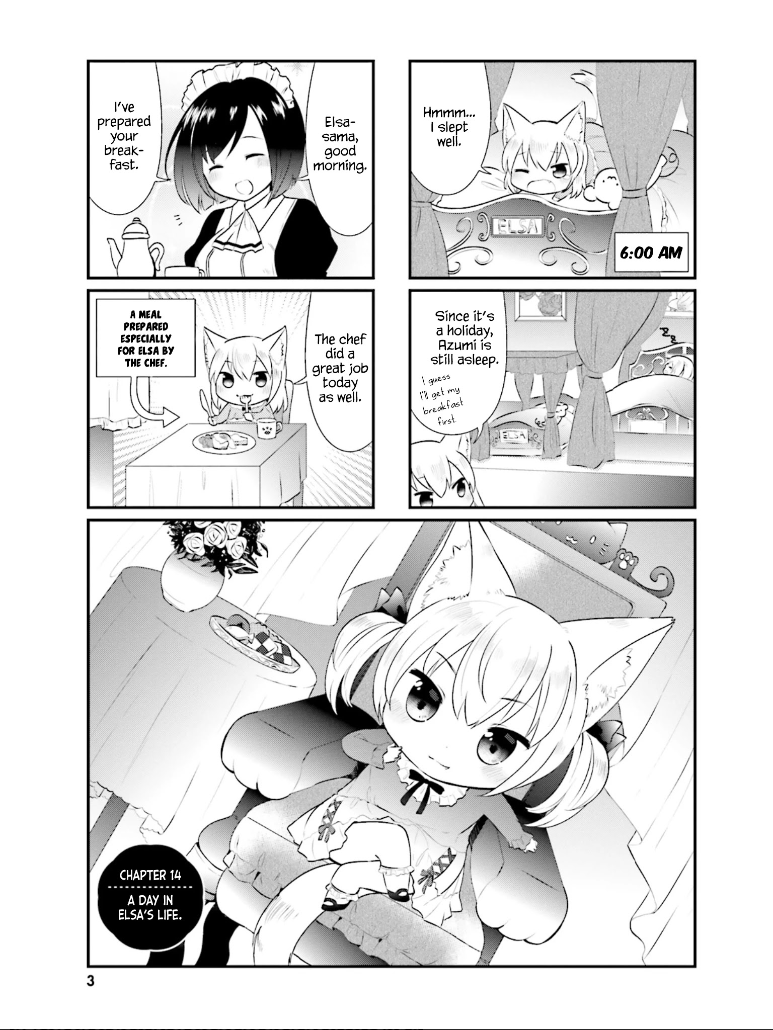 Nyanko Days Chapter 14 #4