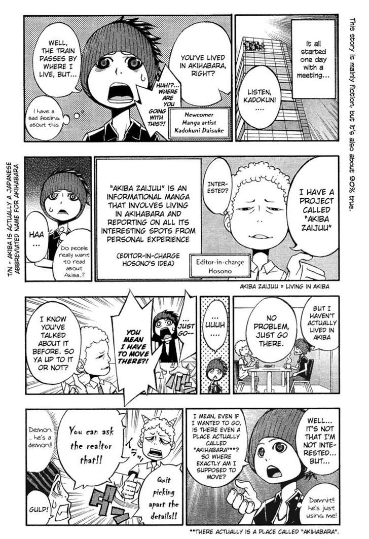 Akiba Zaijuu Chapter 1 #1