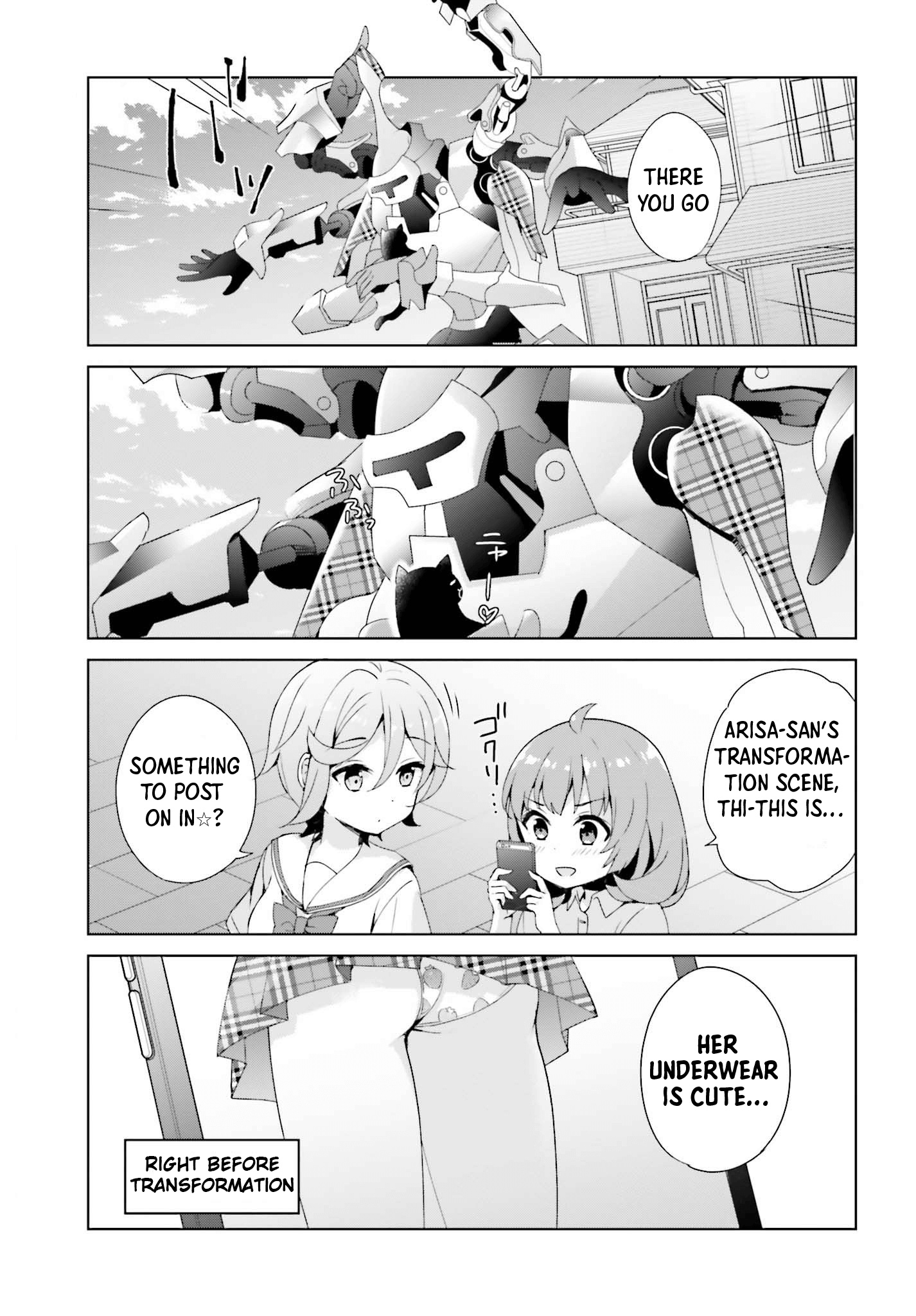 Henkei Shoujo: School☆Days Chapter 4 #11