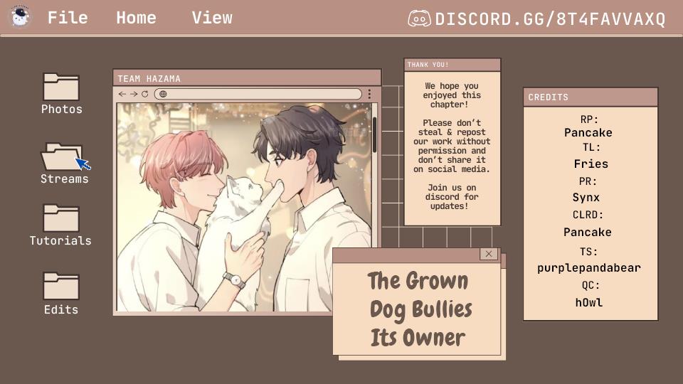 The Grown Dog Bullies Its Owner Chapter 8 #1