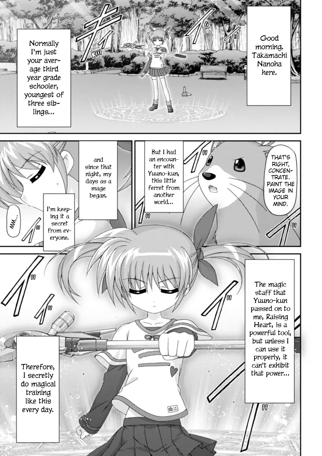 Original Chronicle Mahou Shoujo Lyrical Nanoha The 1St Chapter 3 #3