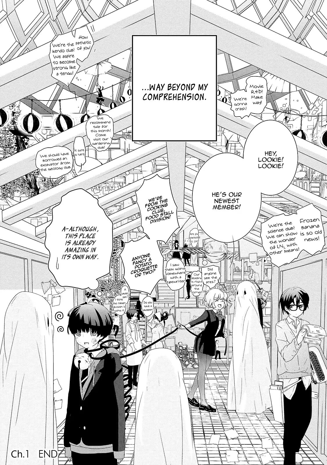 The Female God Of Babel: Kamisama Club In Tower Of Babel Chapter 1 #44