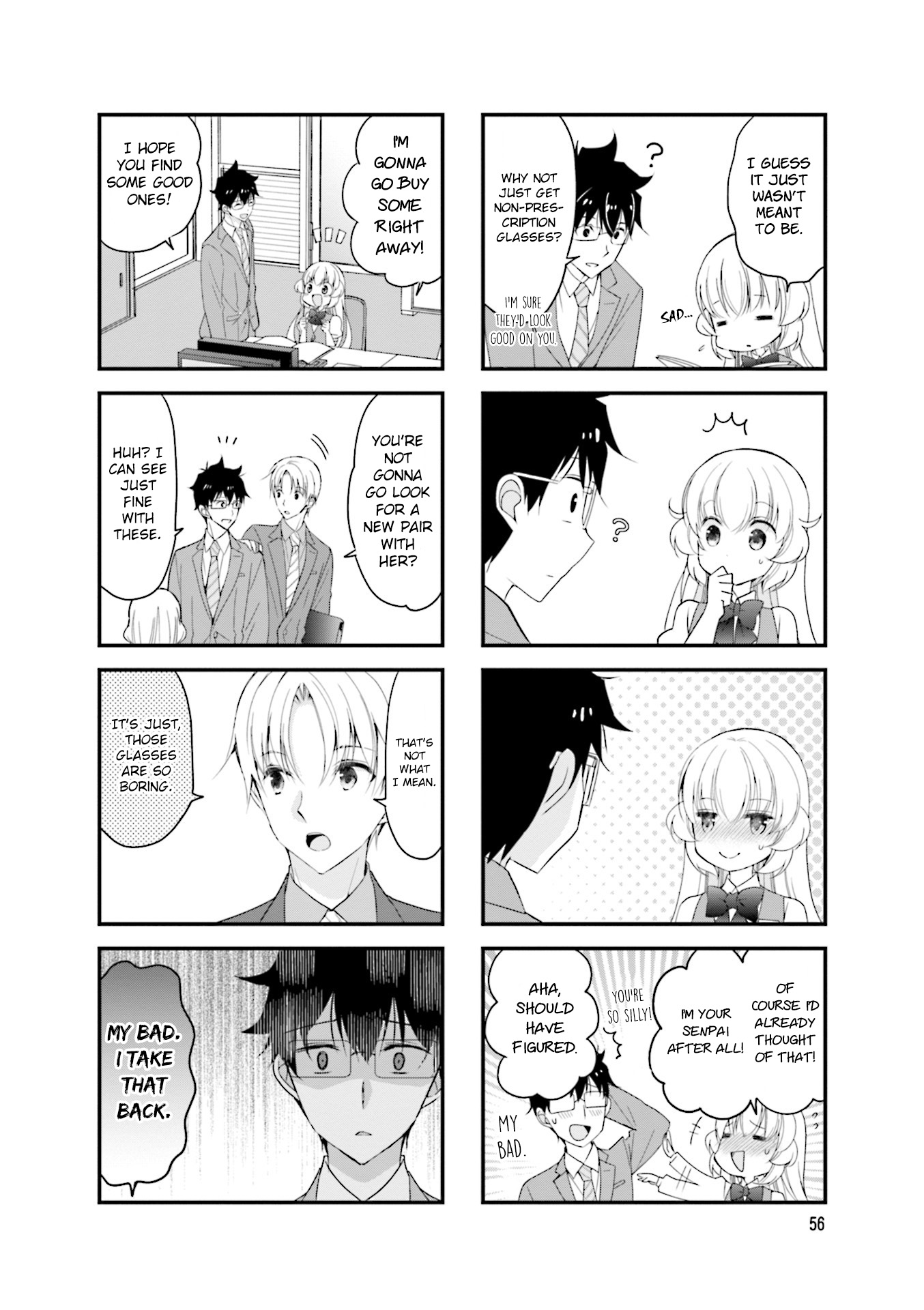 My Short Senpai Is Way Too Cute Chapter 23 #3