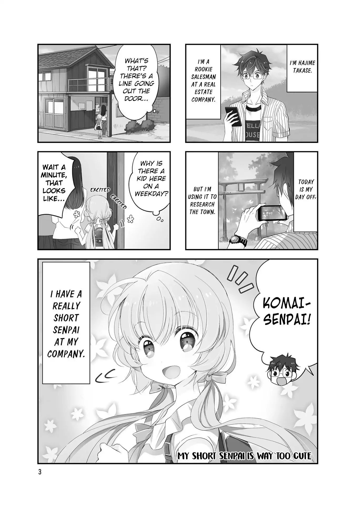 My Short Senpai Is Way Too Cute Chapter 16 #2