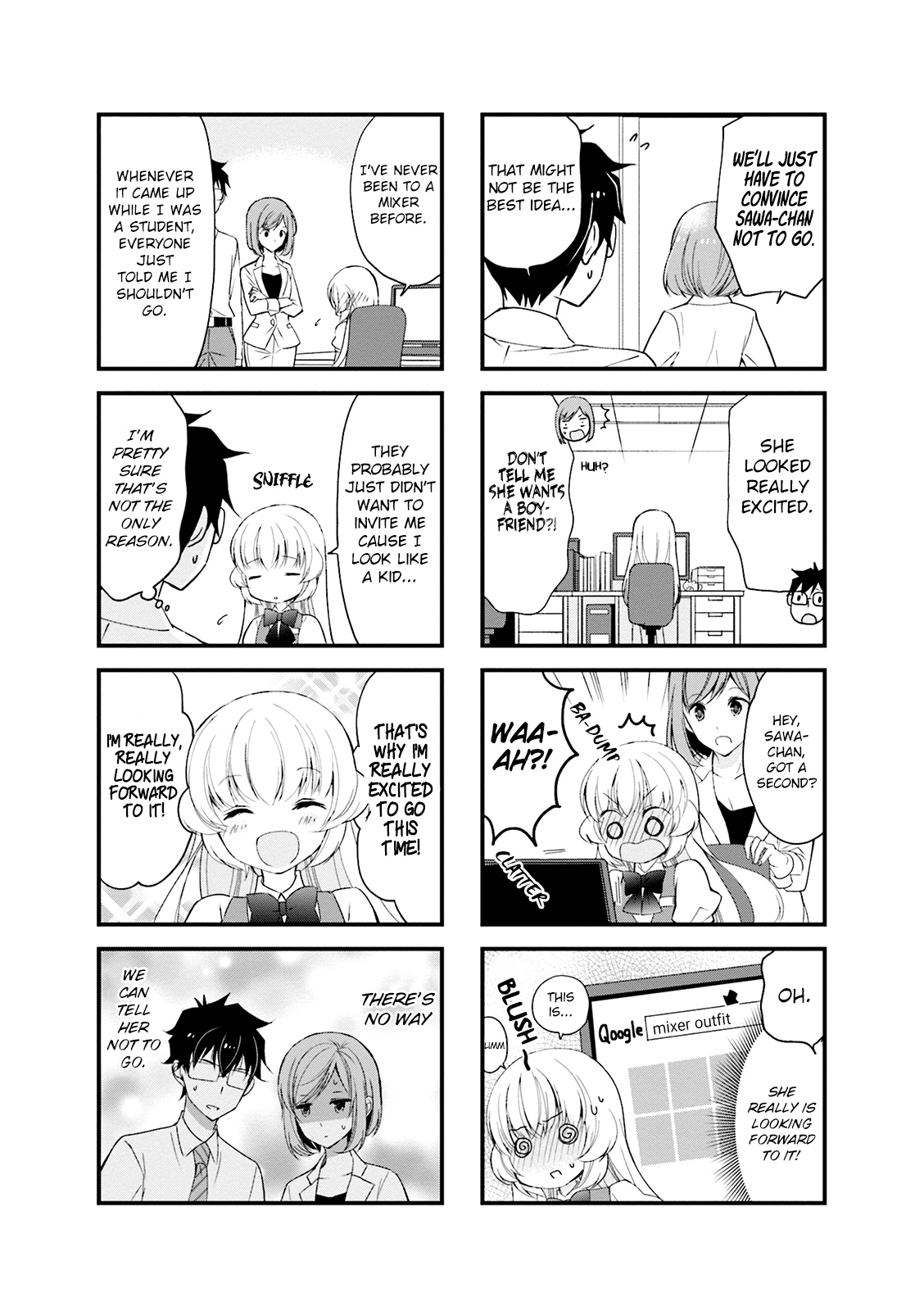 My Short Senpai Is Way Too Cute Chapter 13 #8