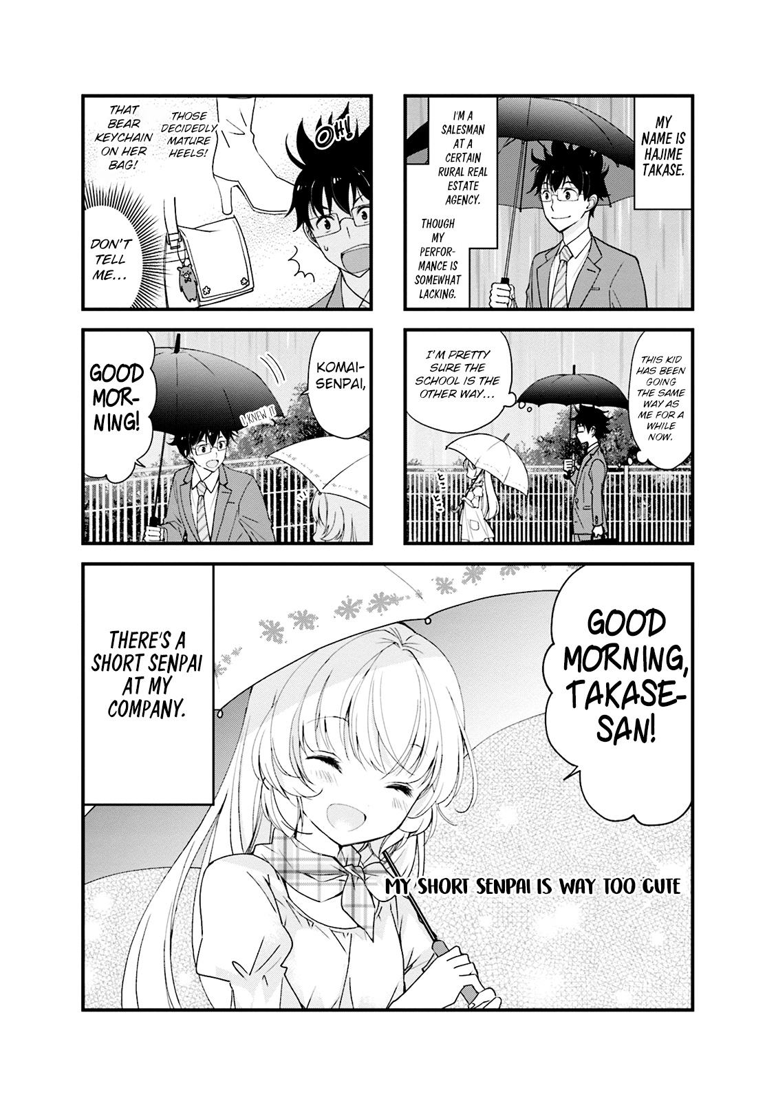 My Short Senpai Is Way Too Cute Chapter 12 #1
