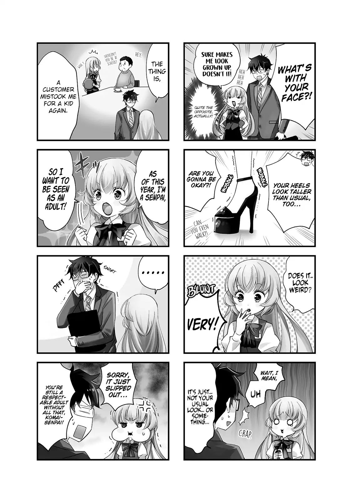 My Short Senpai Is Way Too Cute Chapter 4 #3
