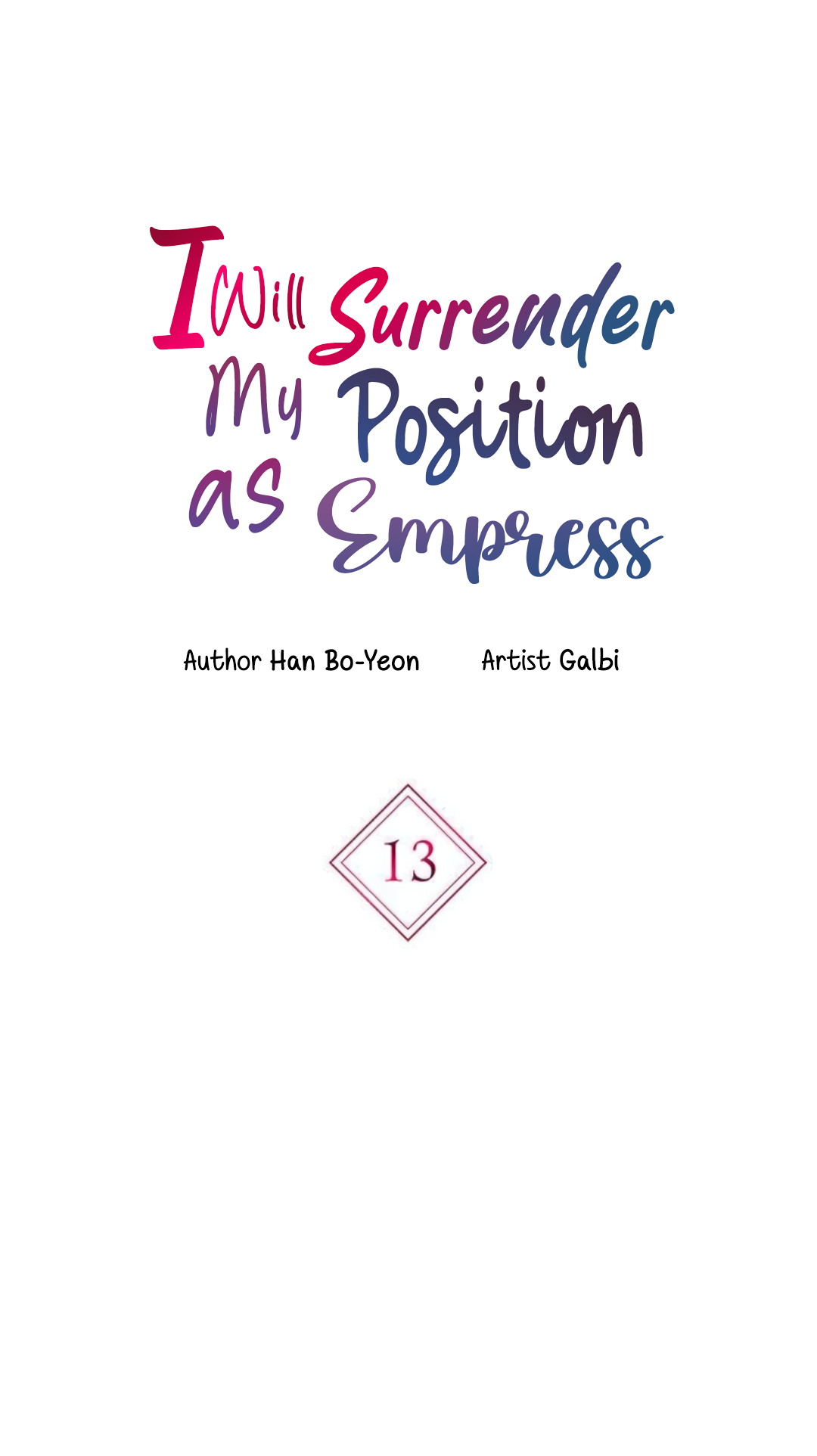 I Will Surrender The Position As Empress Chapter 13 #6