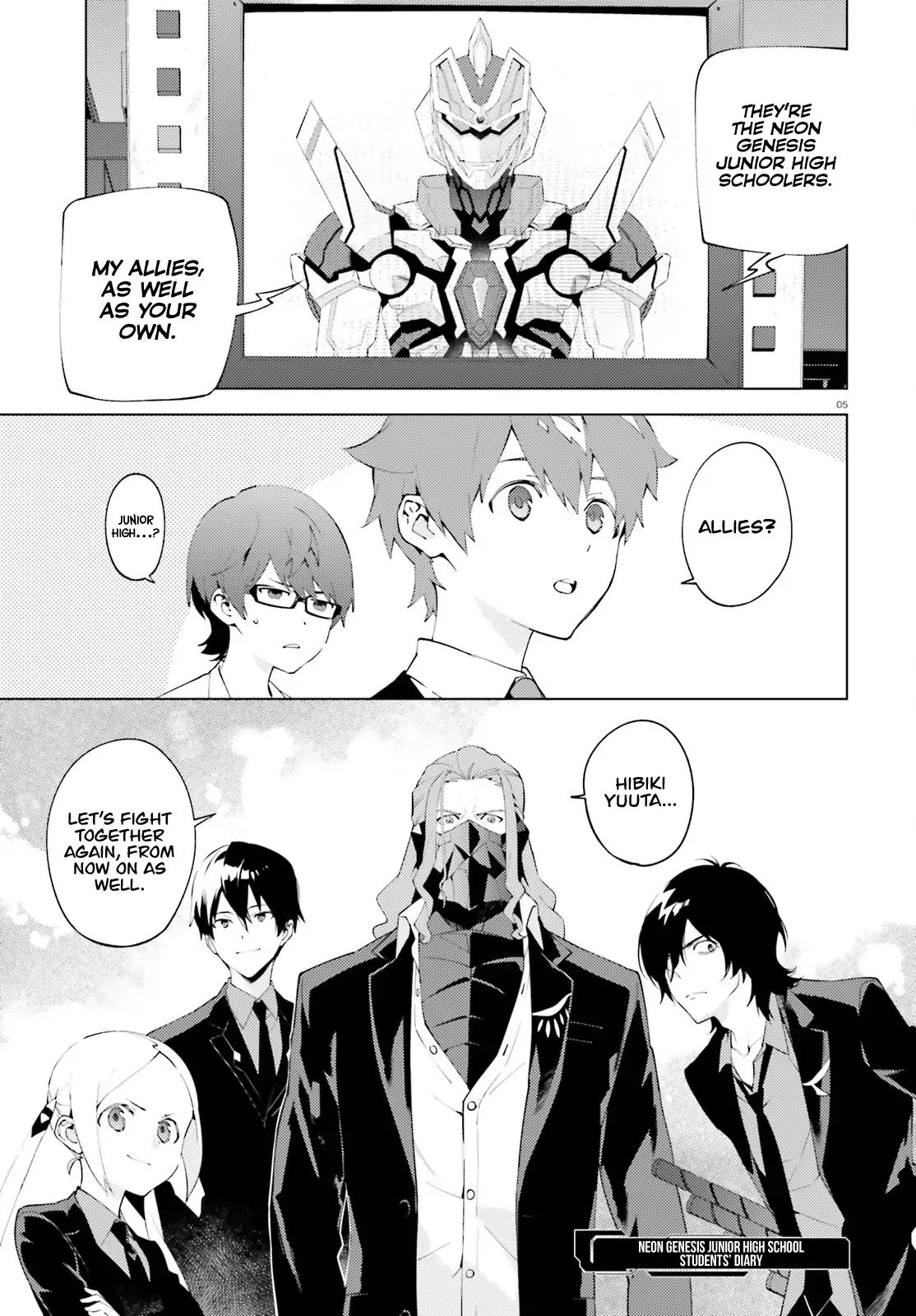 Ssss.gridman: Neon Genesis Junior High School Students Diary Chapter 1 #3