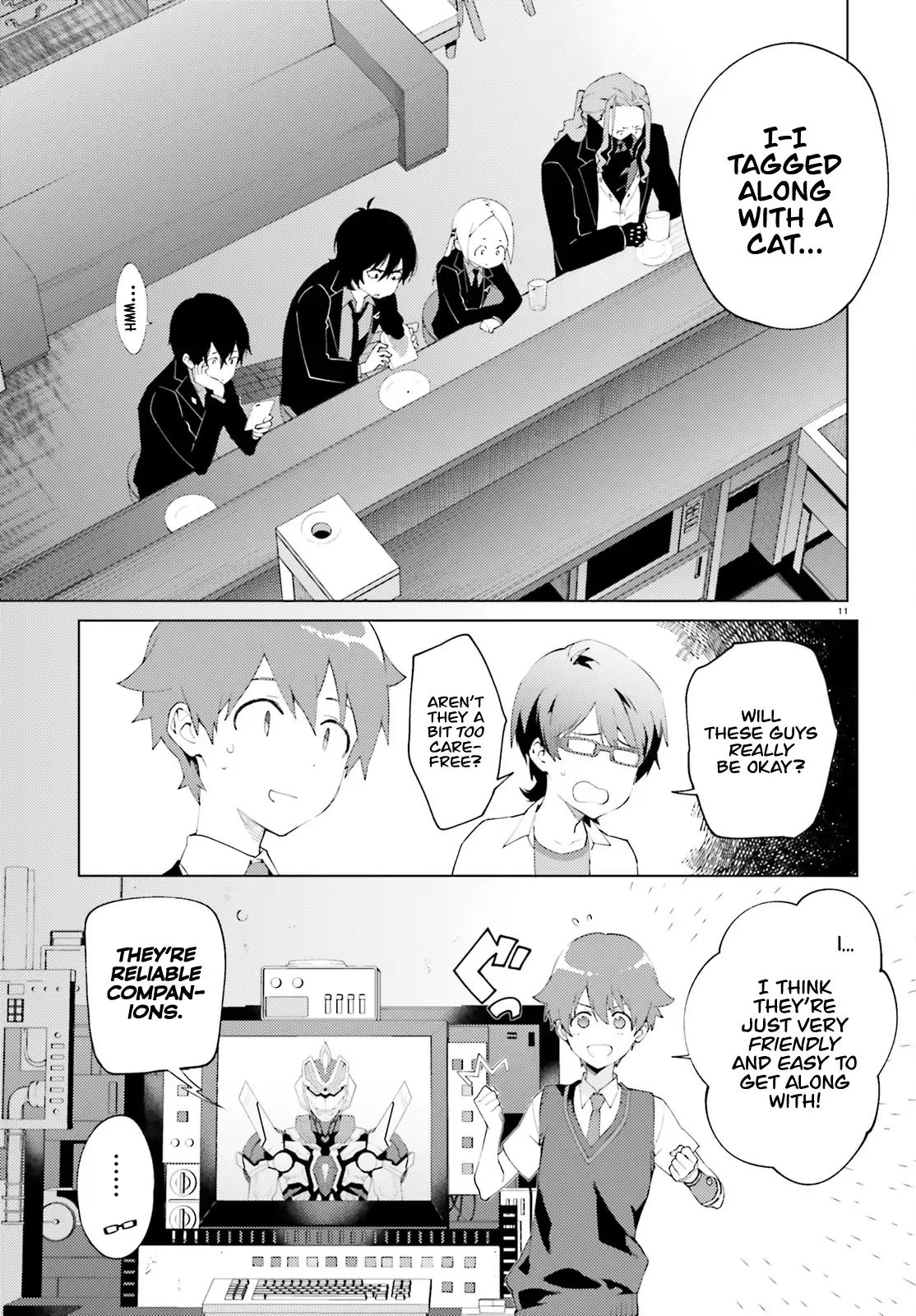 Ssss.gridman: Neon Genesis Junior High School Students Diary Chapter 1 #9