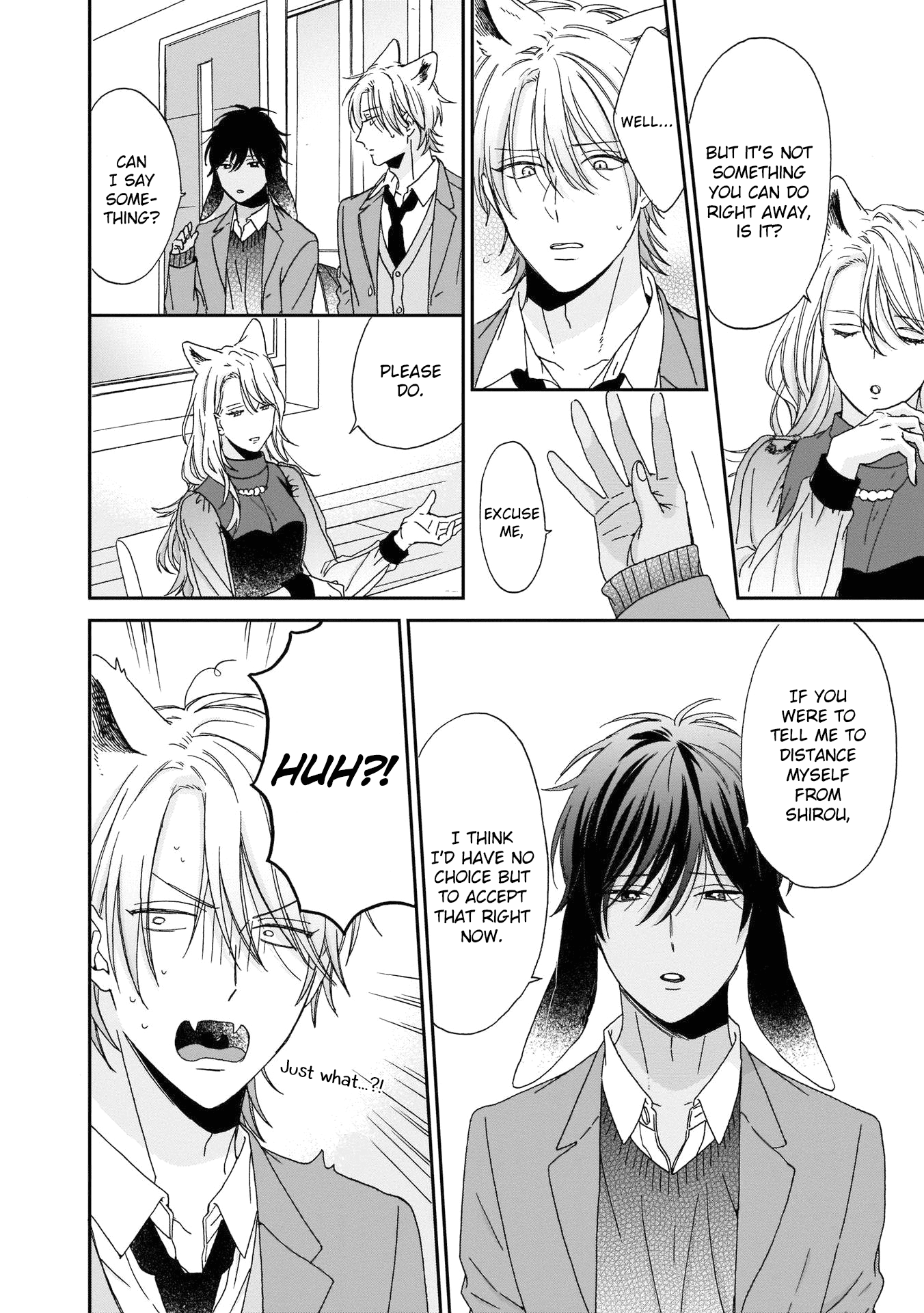 Ookami-Kun Wa Hanasanai Chapter 4 #9