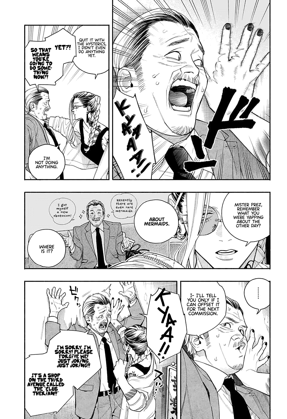 Gokurakugai Sanbandori No Ken Chapter 1 #31