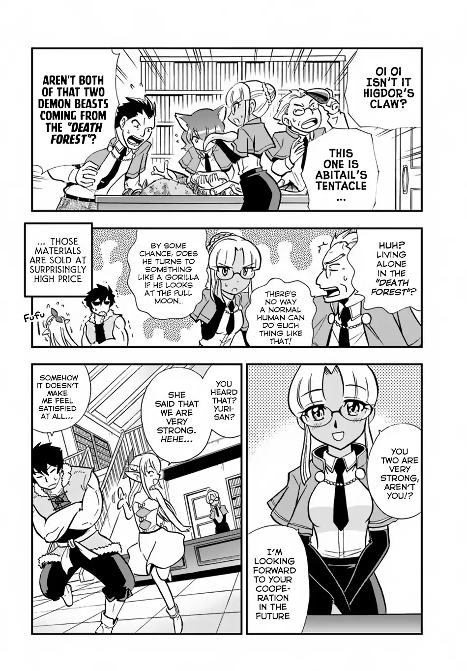 Mahou? Sonna Koto Yori Kinniku Da! Chapter 3 #11