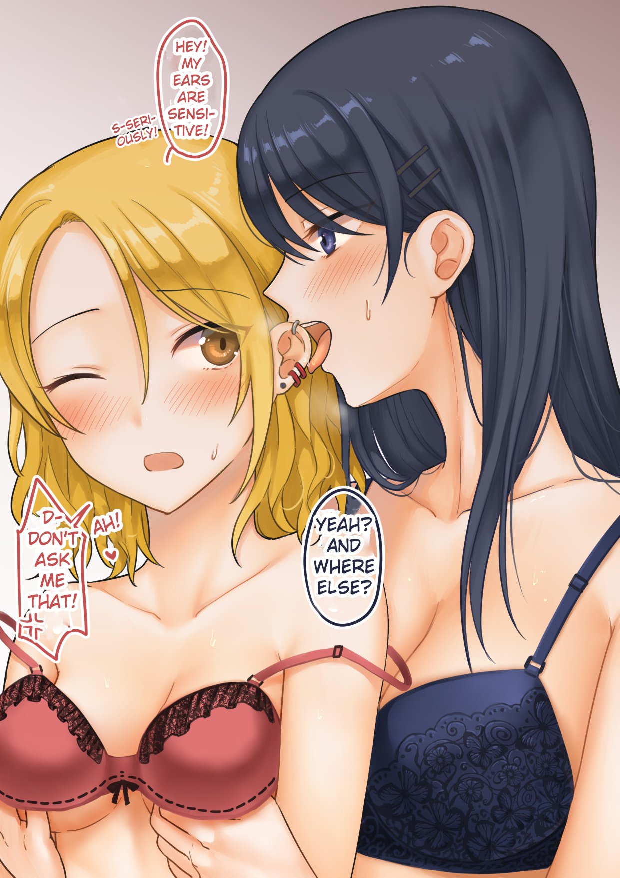 For Each Retweet, Two Straight Girls Who Don't Get Along Will Kiss For One Second Chapter 14.5 #1