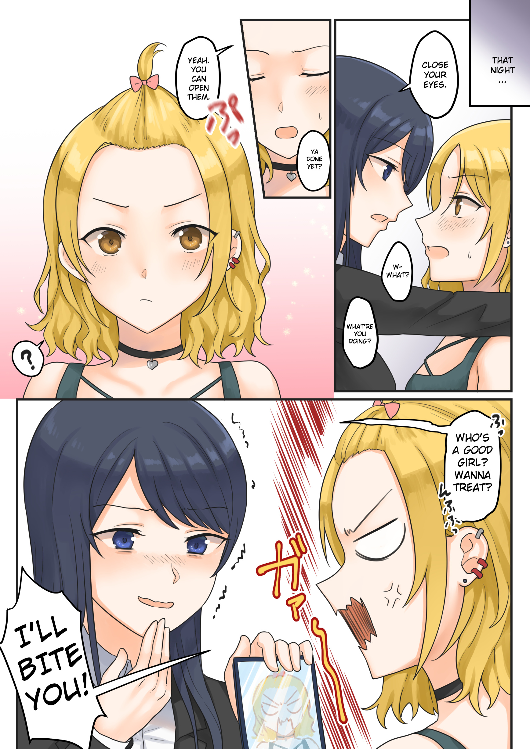 For Each Retweet, Two Straight Girls Who Don't Get Along Will Kiss For One Second Chapter 15 #2