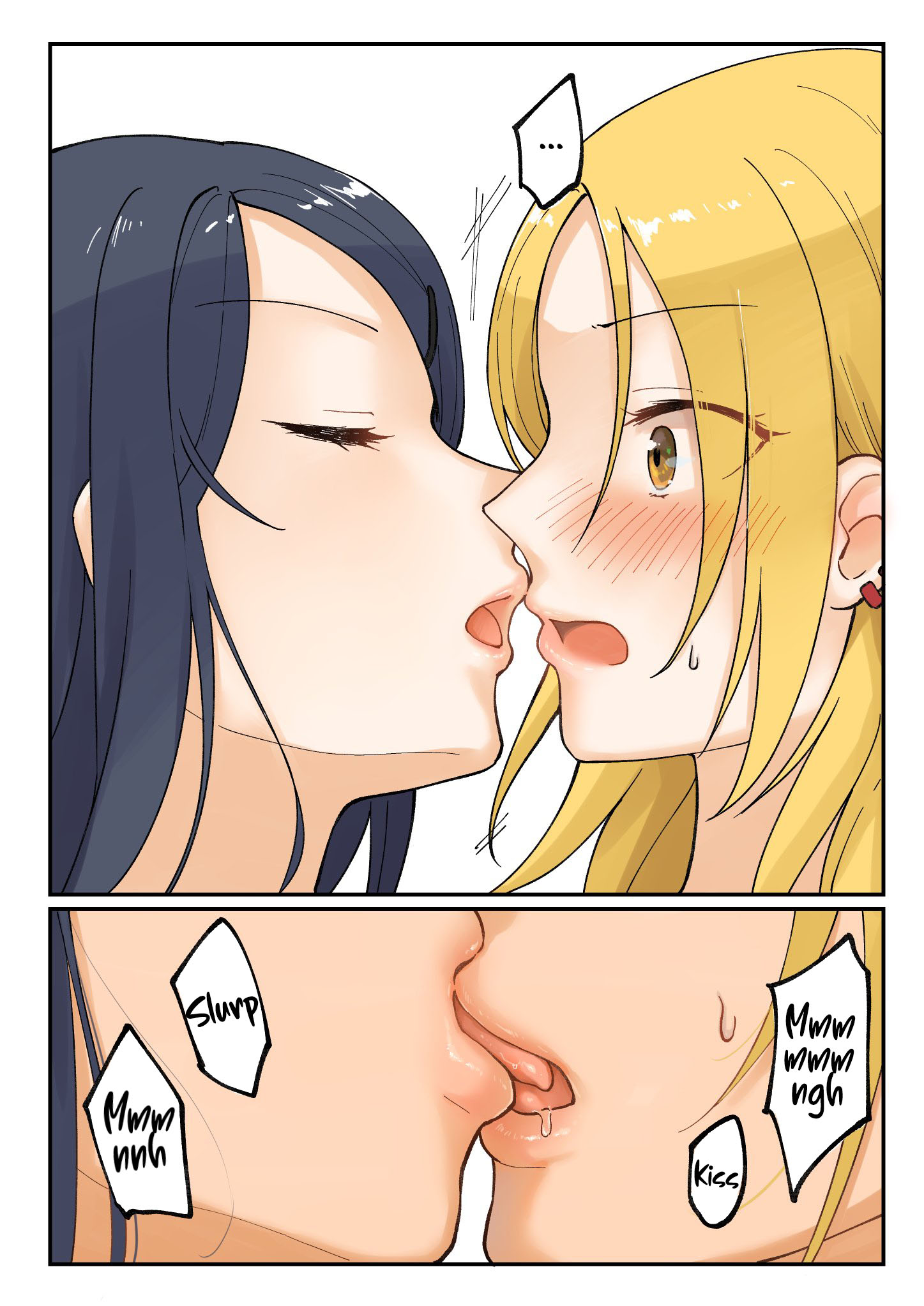 For Each Retweet, Two Straight Girls Who Don't Get Along Will Kiss For One Second Chapter 4 #2