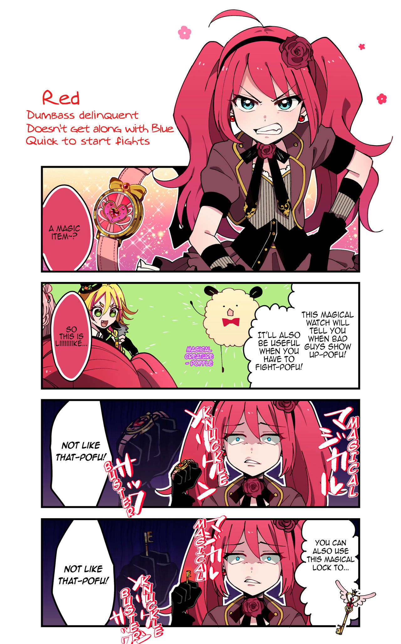 The Story Of High School Boys Who Became Magical Girls Chapter 0 #8