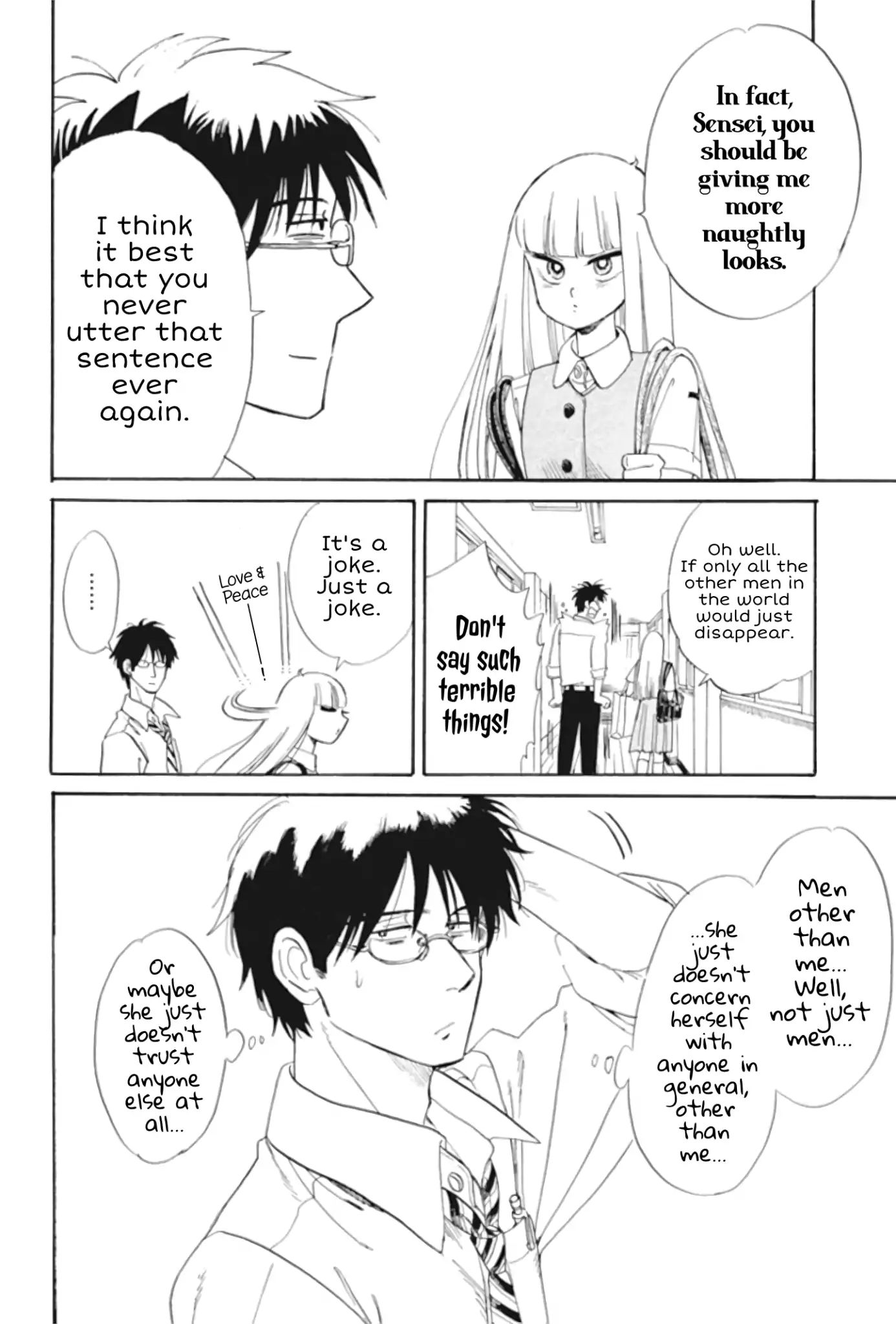 Shiota-Sensei To Amai-Chan Chapter 30 #12