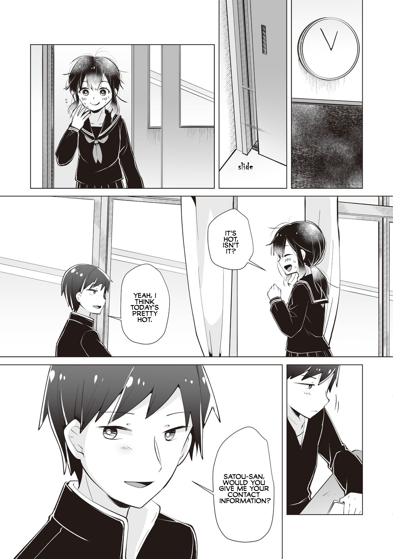 Satou-San Who Sits Next To Me Chapter 14 #3