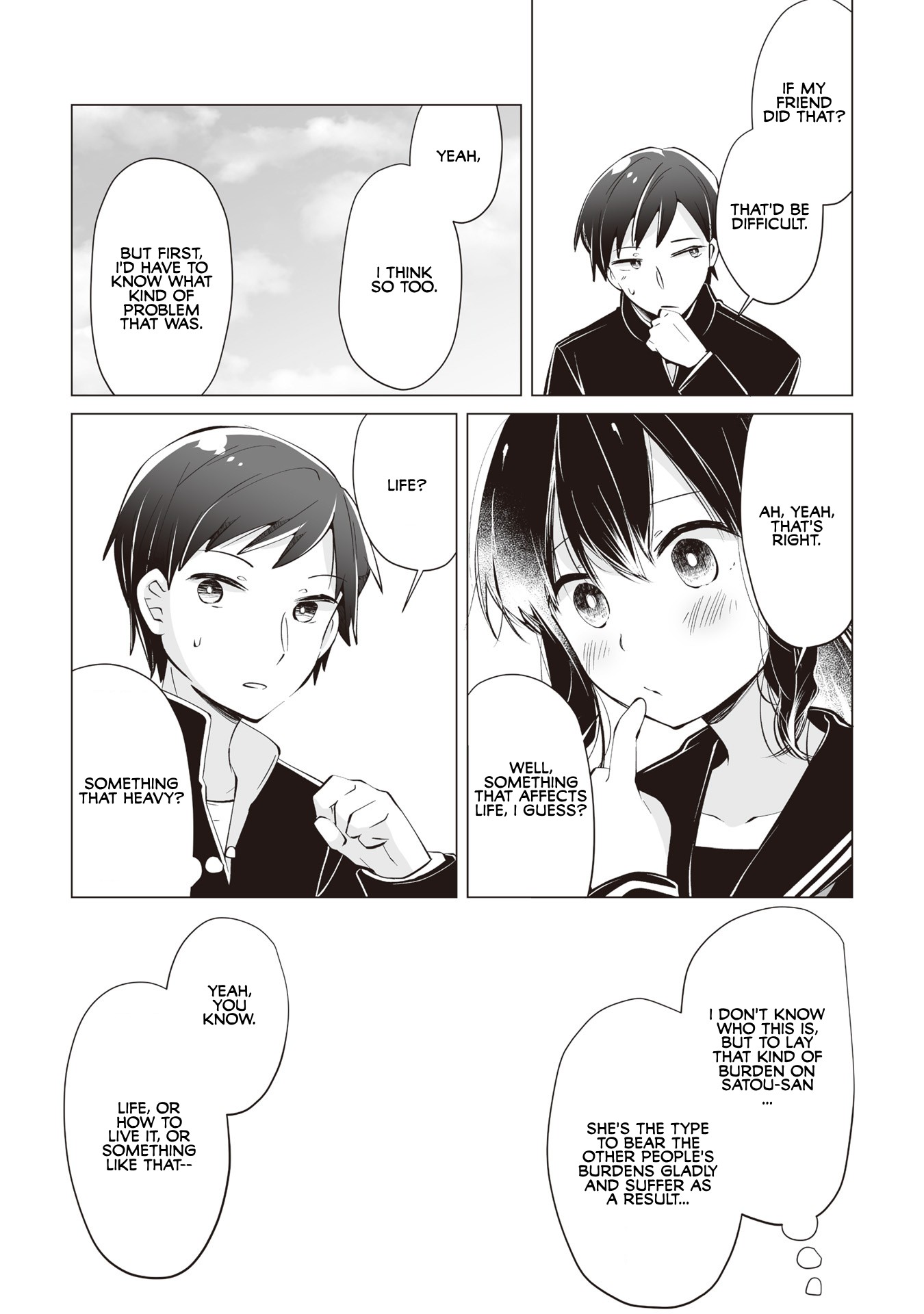 Satou-San Who Sits Next To Me Chapter 7 #18