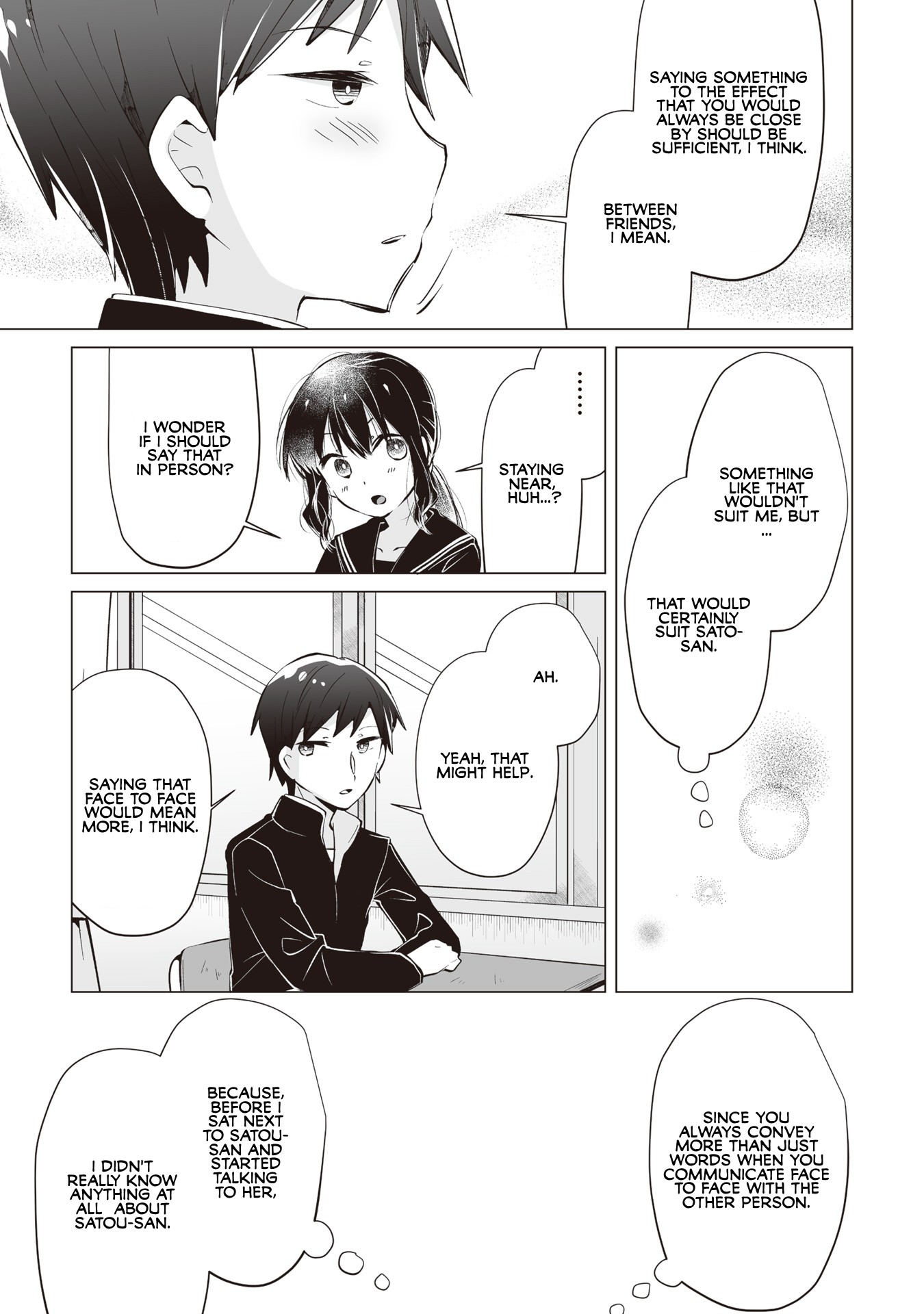 Satou-San Who Sits Next To Me Chapter 7 #22