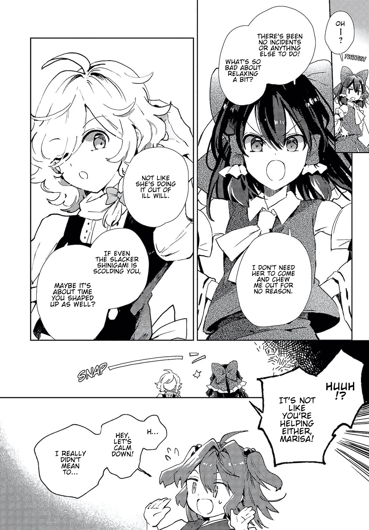 The Shinigami's Rowing Her Boat As Usual - Touhou Chapter 4 #10