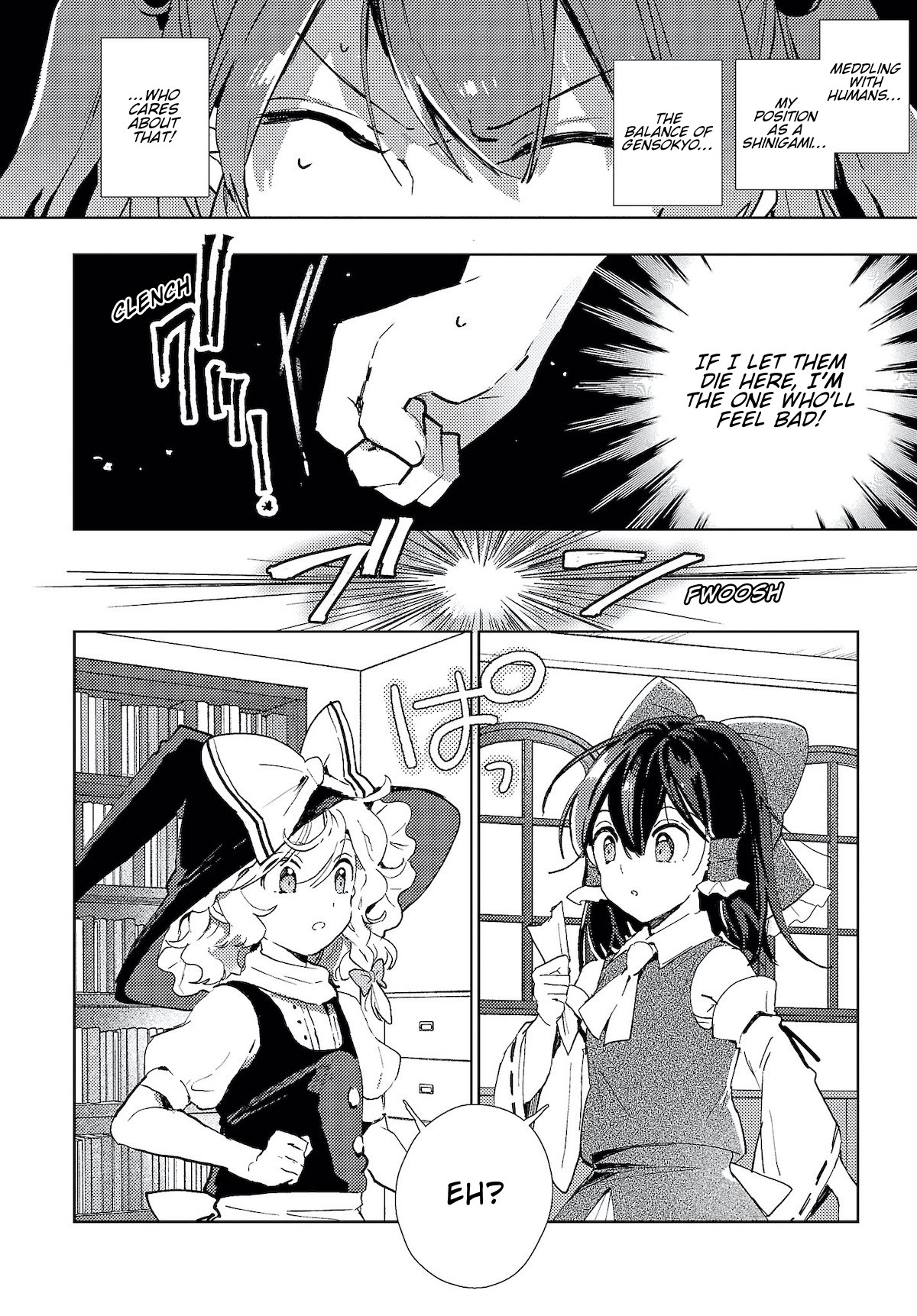 The Shinigami's Rowing Her Boat As Usual - Touhou Chapter 4 #16