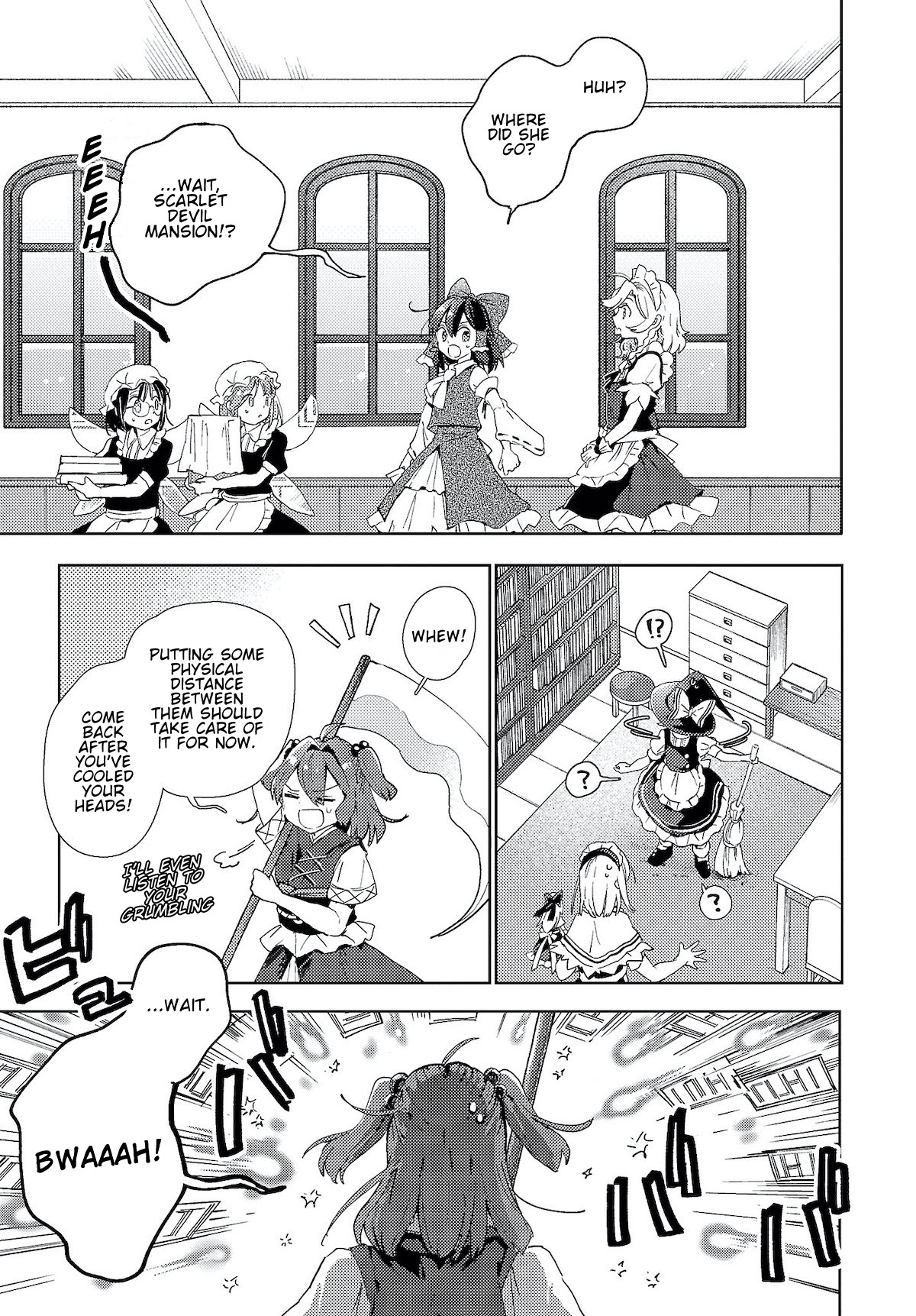 The Shinigami's Rowing Her Boat As Usual - Touhou Chapter 4 #17