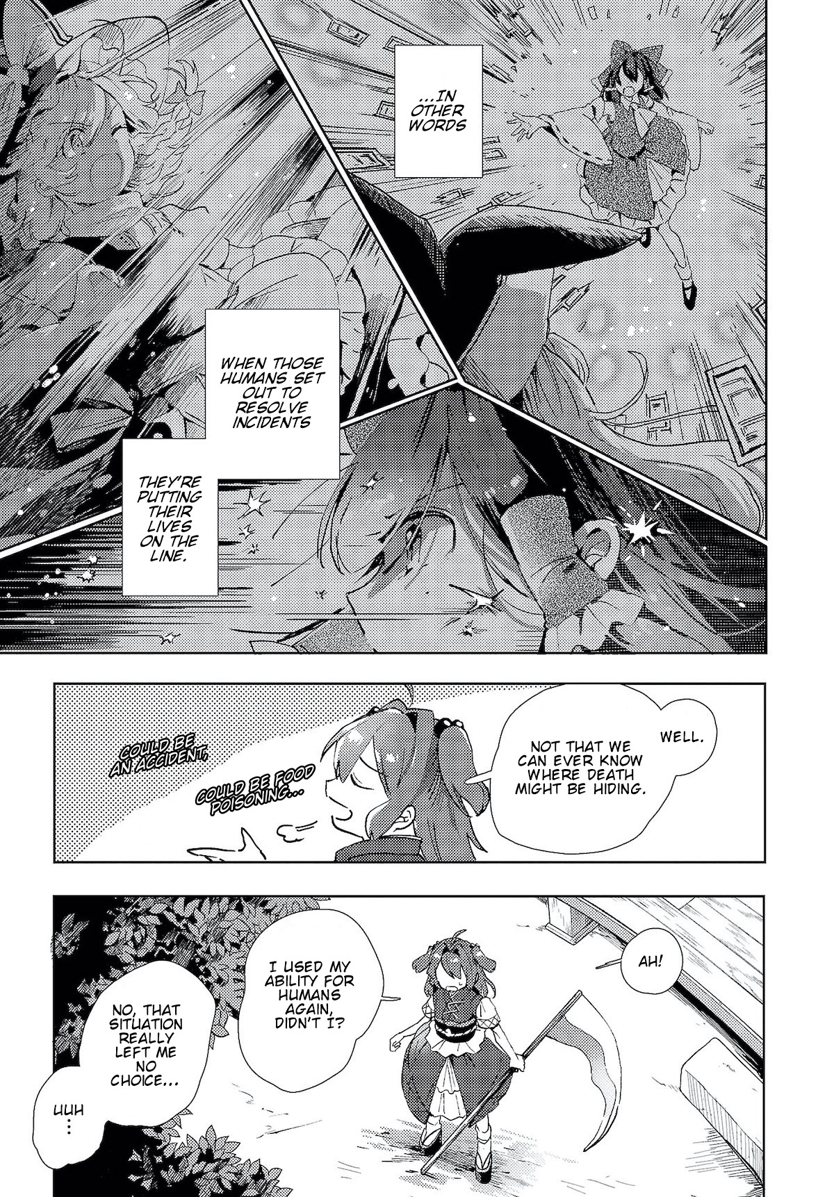 The Shinigami's Rowing Her Boat As Usual - Touhou Chapter 4 #19