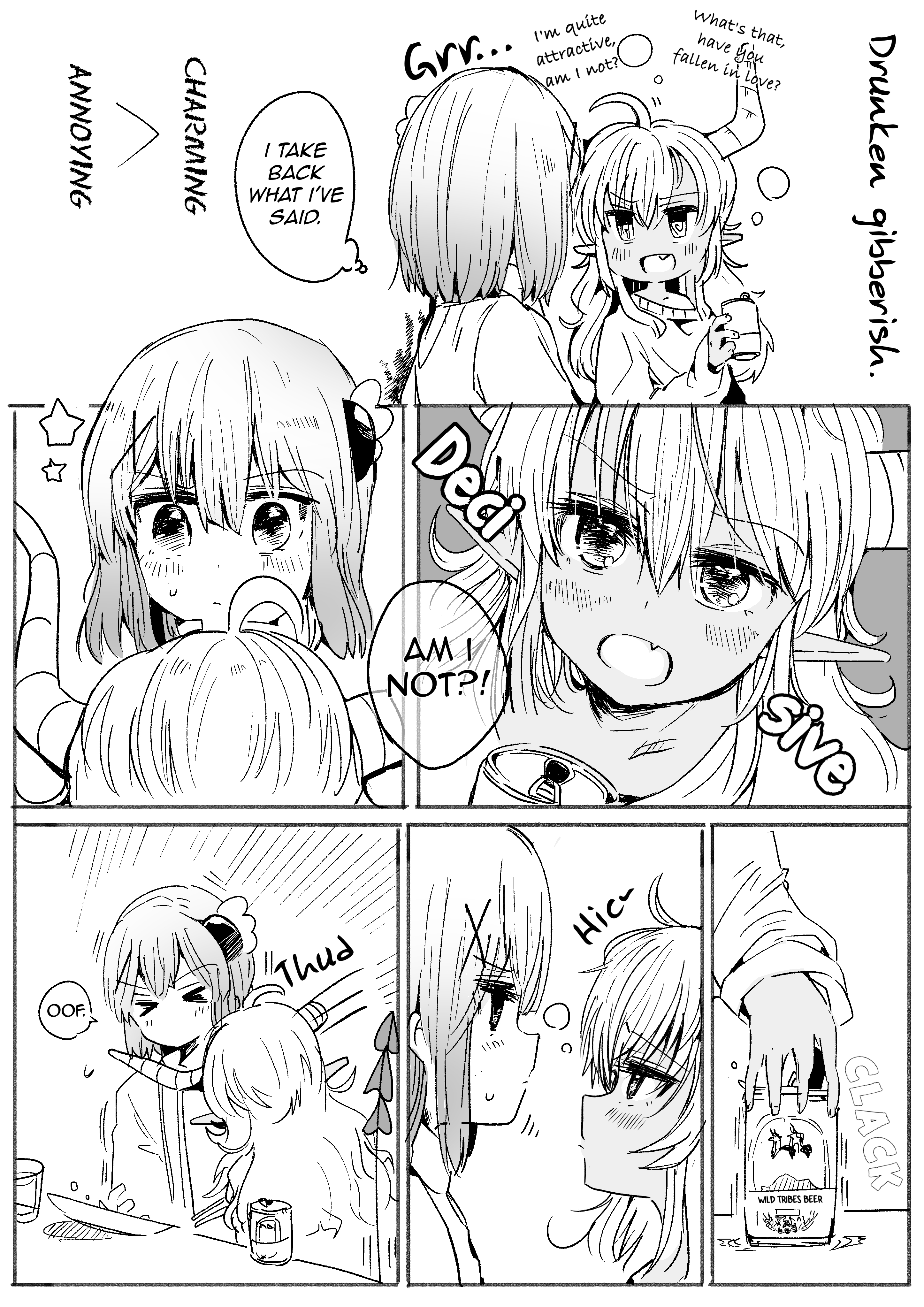 Tamuhei's Machikado Mazoku Twitter Manga (Doujin) Chapter 5 #2