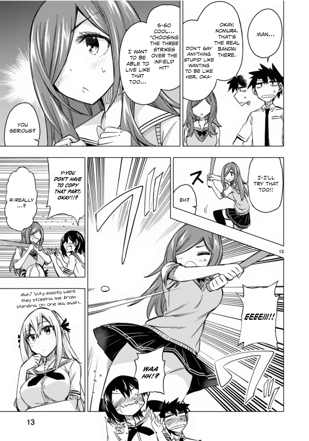 Bandai Kaname Wa Asobitai Chapter 11 #13