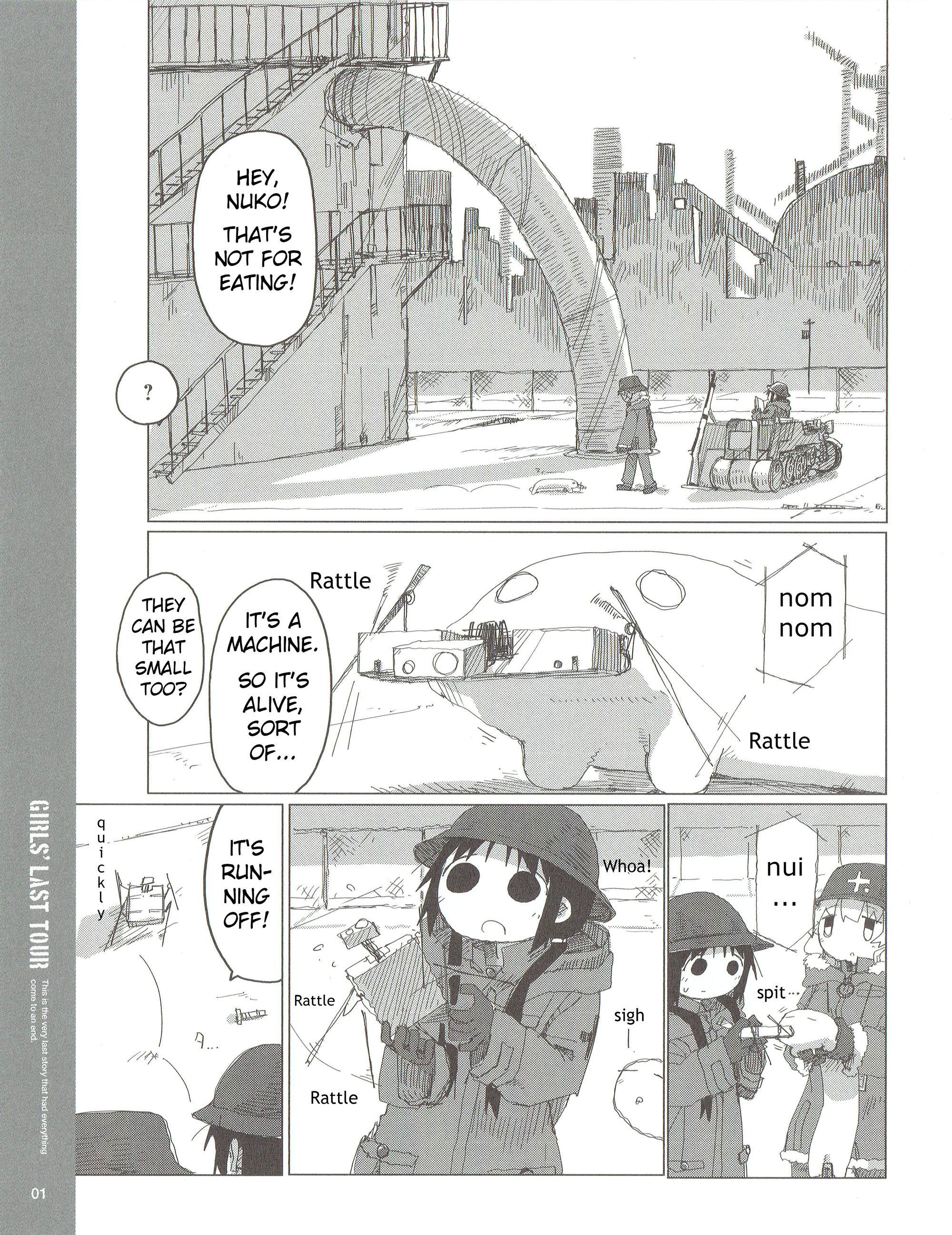 Shoujo Shuumatsu Ryokou Chapter 43.2 #1