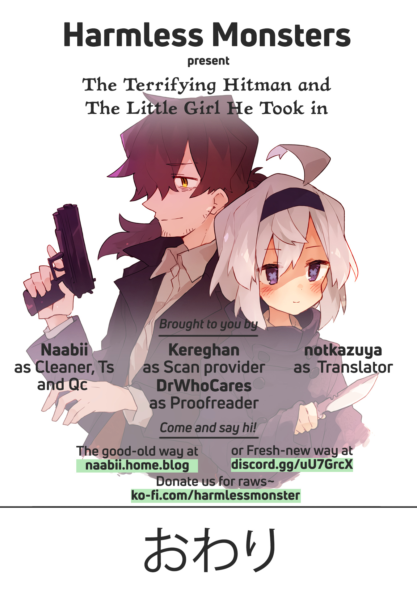 The Terrifying Hitman And The Little Girl He Took In (Fan Colored) Chapter 10.5 #7
