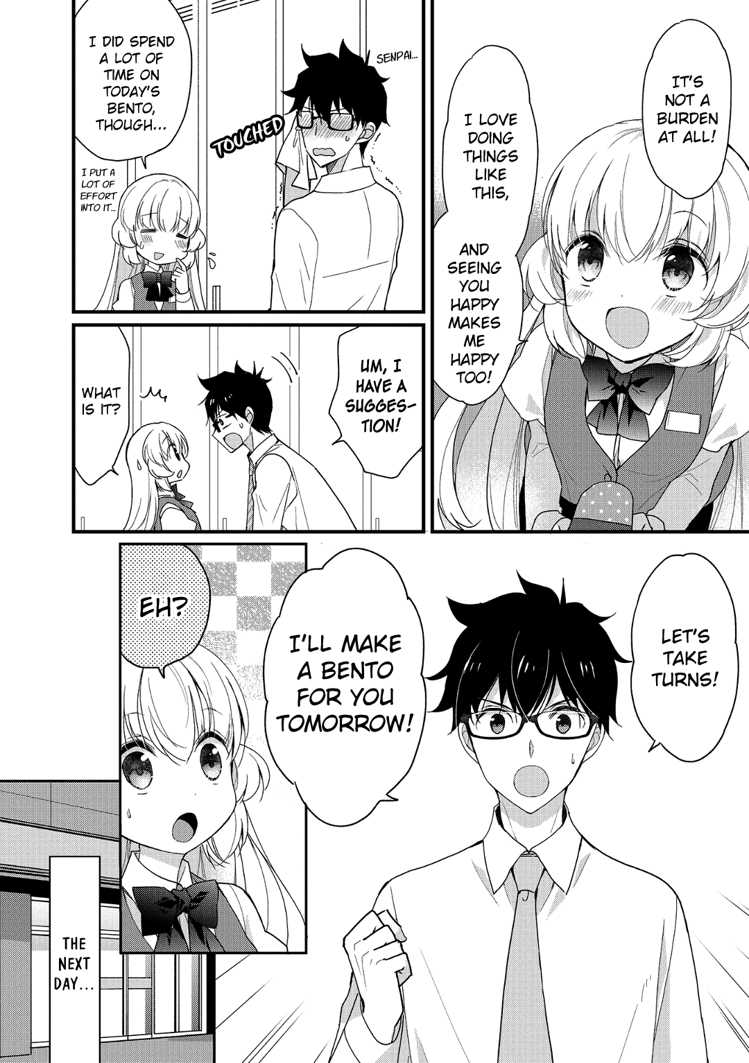 Chicchai Kanojo Senpai Ga Kawaisugiru. Chapter 1 #10