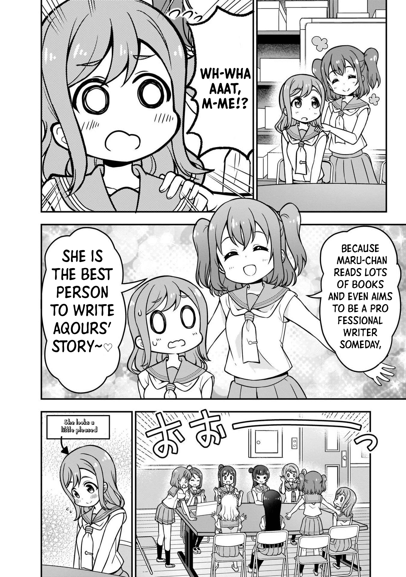 Love Live! Sunshine!! Maru's 4-Koma Chapter 1 #8