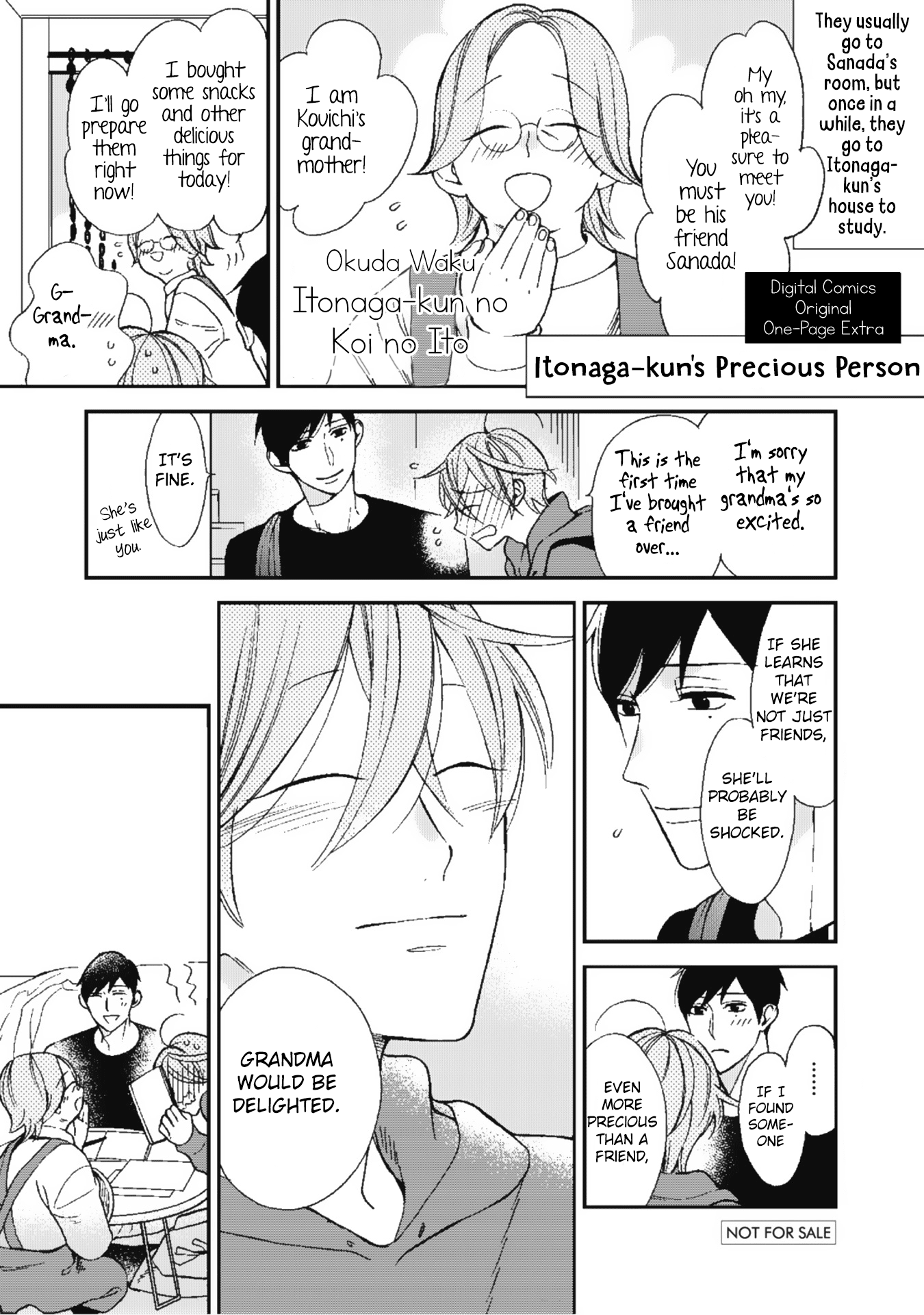 Itonaga-Kun No Koi No Ito Chapter 5.5 #11