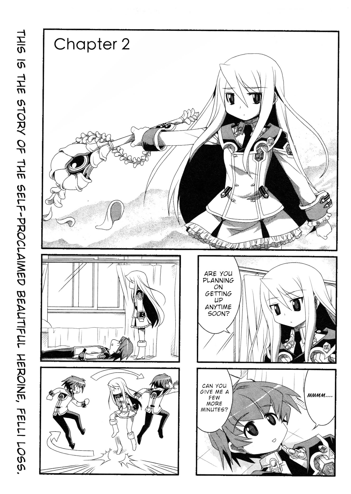 Chrome Shelled Regios Felli's Poem: A Four Frame Comic Strip Chapter 2 #1