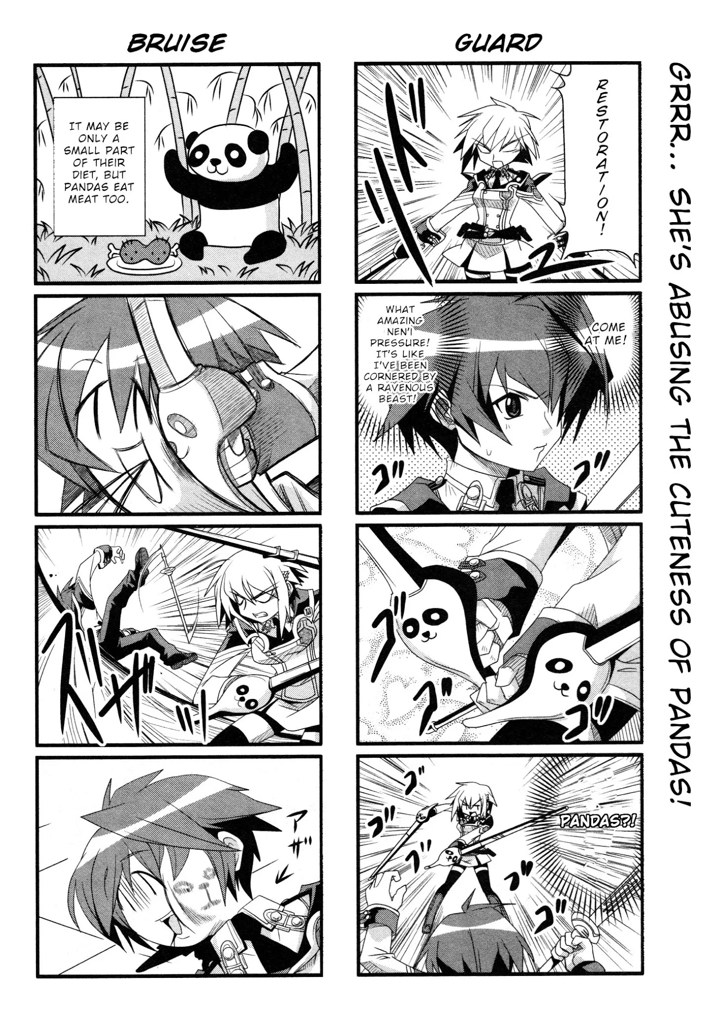 Chrome Shelled Regios Felli's Poem: A Four Frame Comic Strip Chapter 1 #6