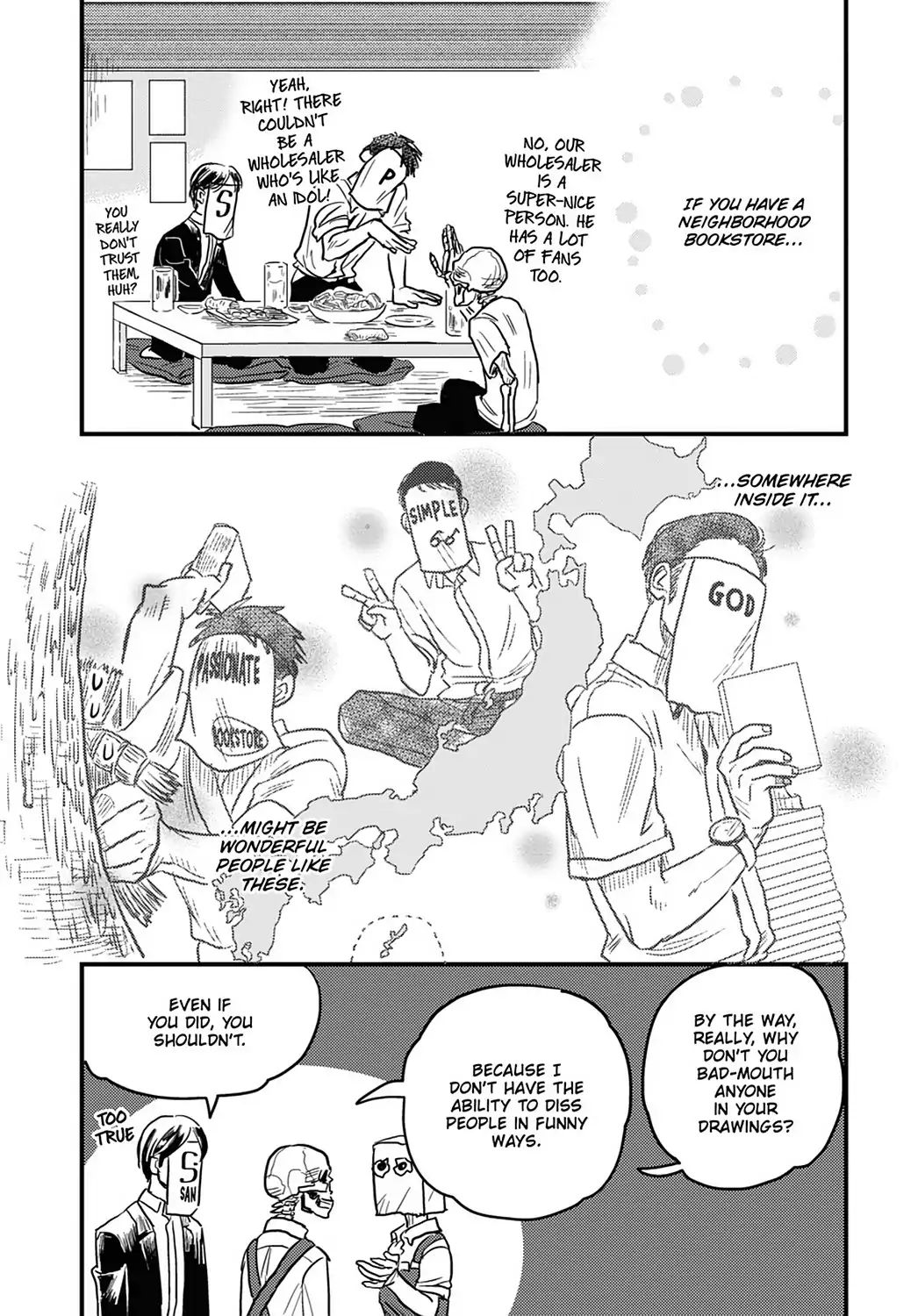 Skull-Face Bookseller Honda-San Chapter 14 #16