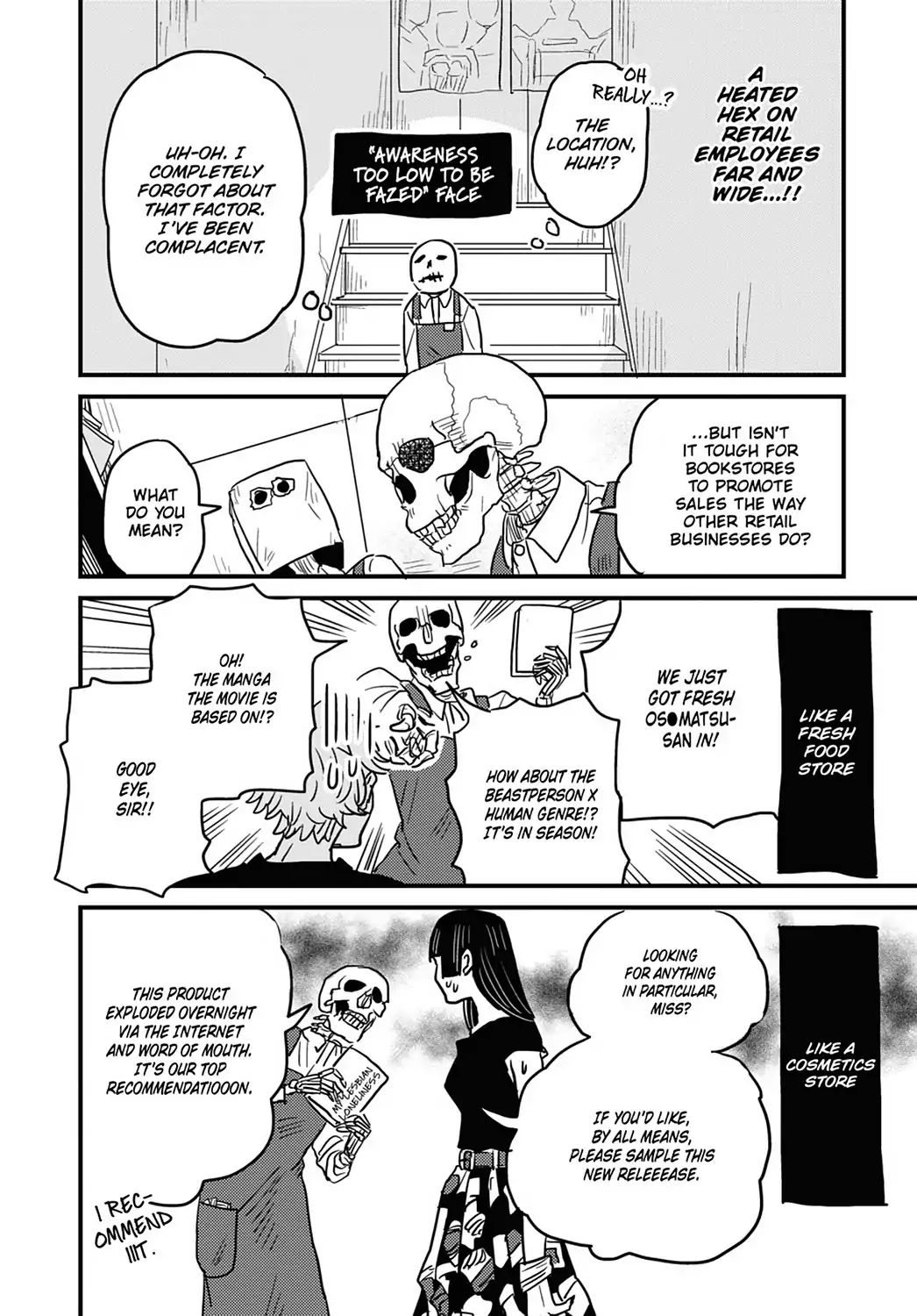 Skull-Face Bookseller Honda-San Chapter 12 #4