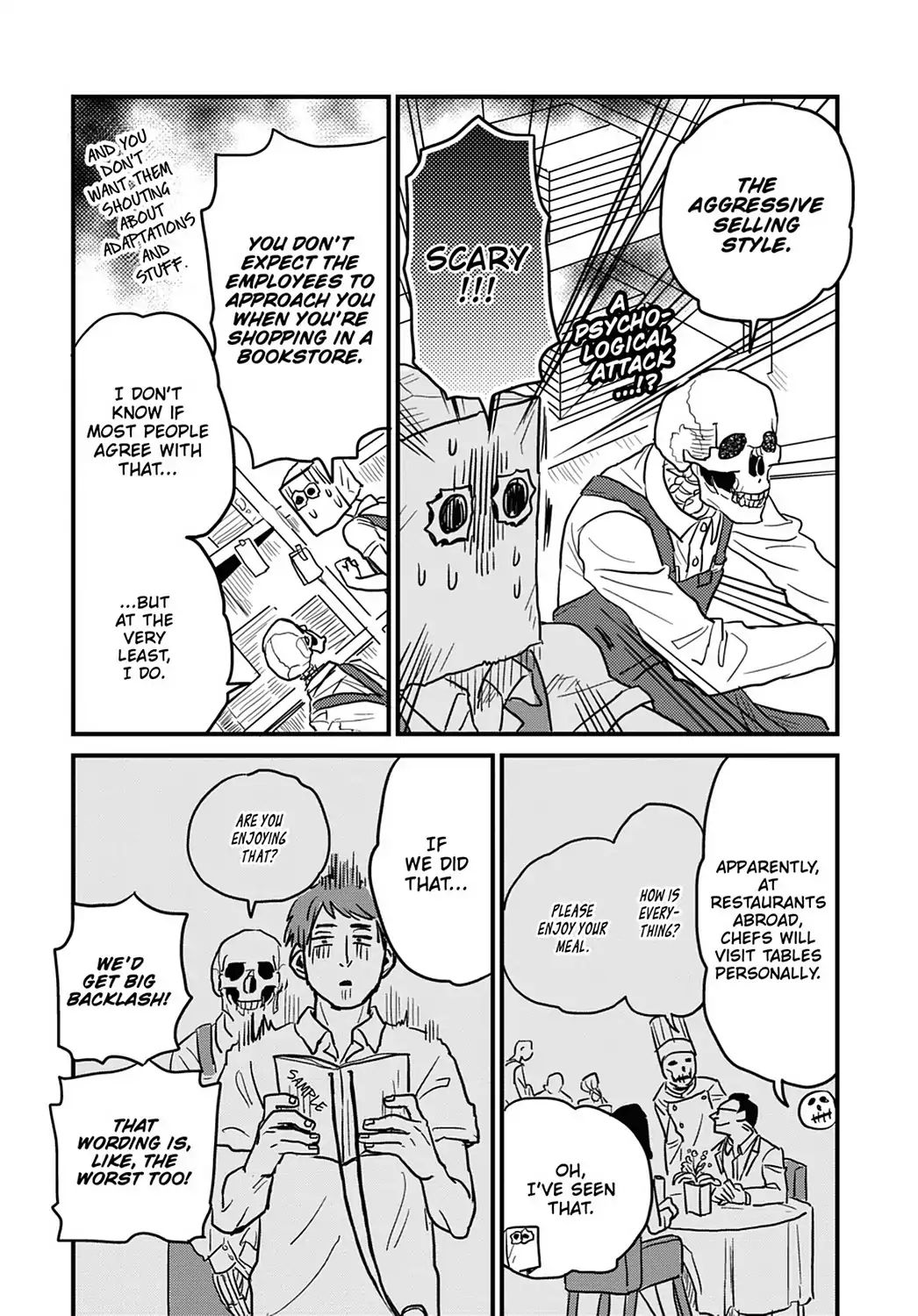 Skull-Face Bookseller Honda-San Chapter 12 #5