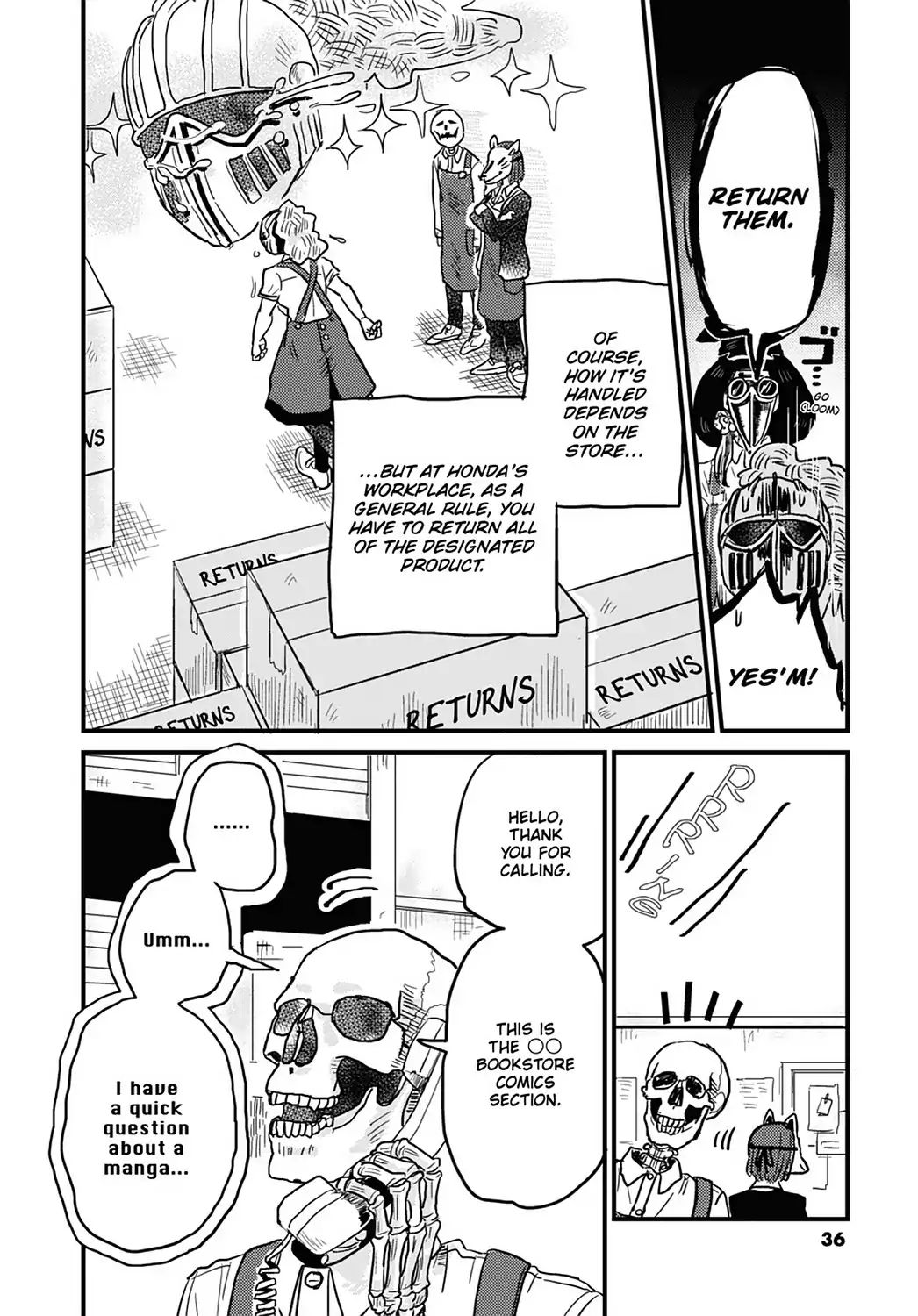 Skull-Face Bookseller Honda-San Chapter 10 #10