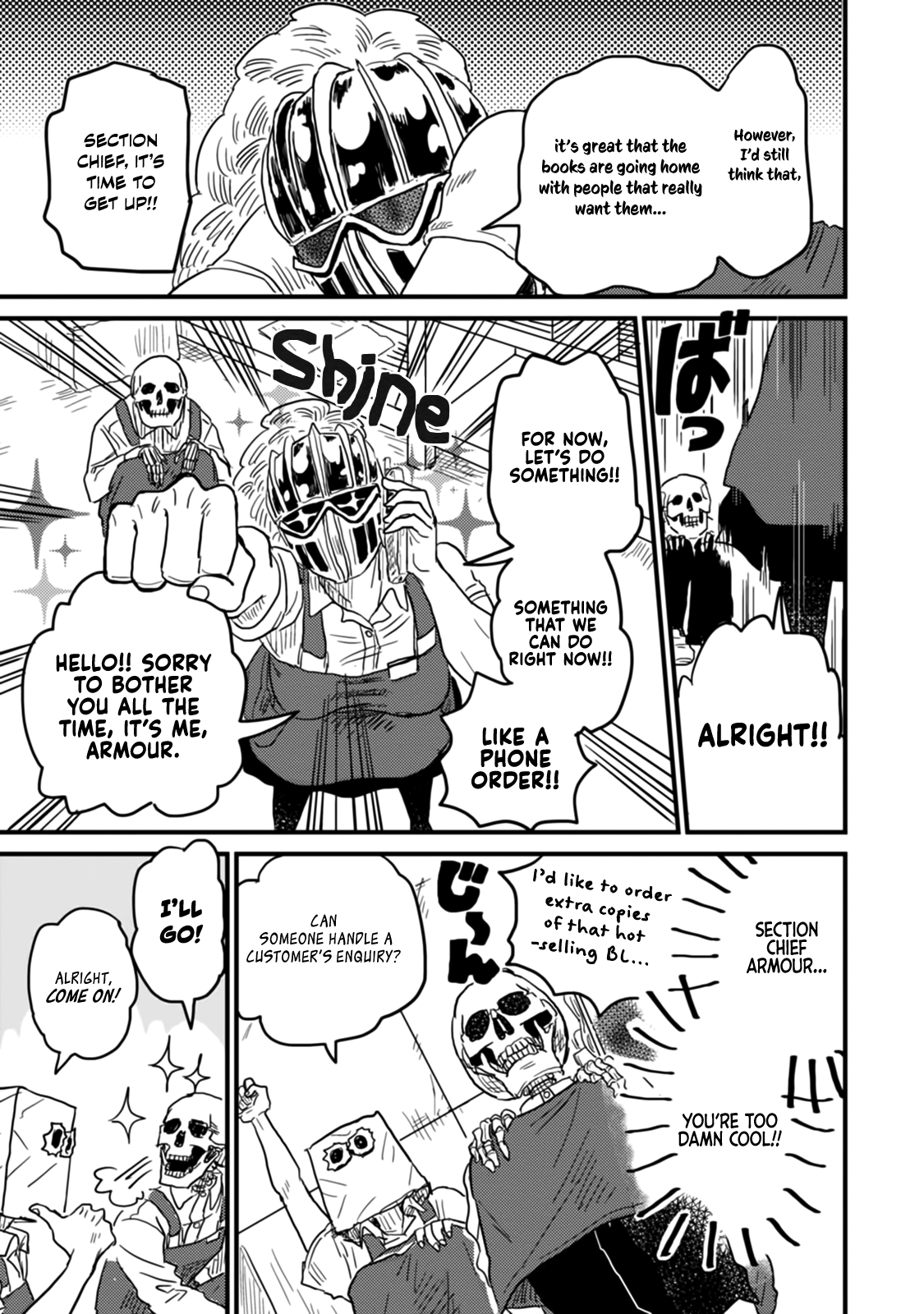 Skull-Face Bookseller Honda-San Chapter 7 #9