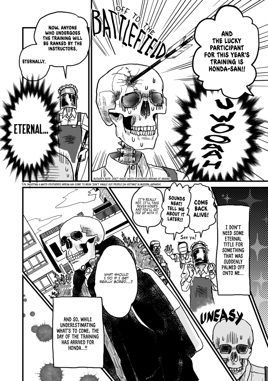 Skull-Face Bookseller Honda-San Chapter 6 #2