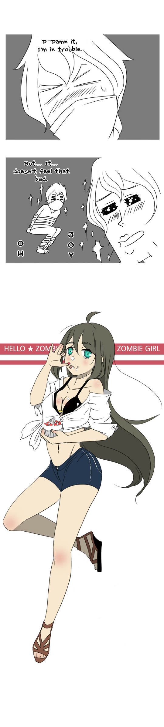 Hello Zombie Girl Chapter 4 #8