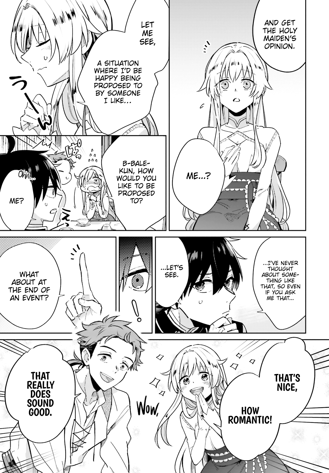 Seijo-Sama Wo Amayakashitai! Tadashi Yuusha, Omae Wa Dame Da Chapter 1 #23