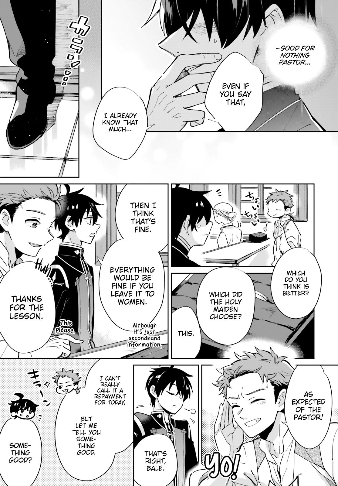 Seijo-Sama Wo Amayakashitai! Tadashi Yuusha, Omae Wa Dame Da Chapter 1 #31